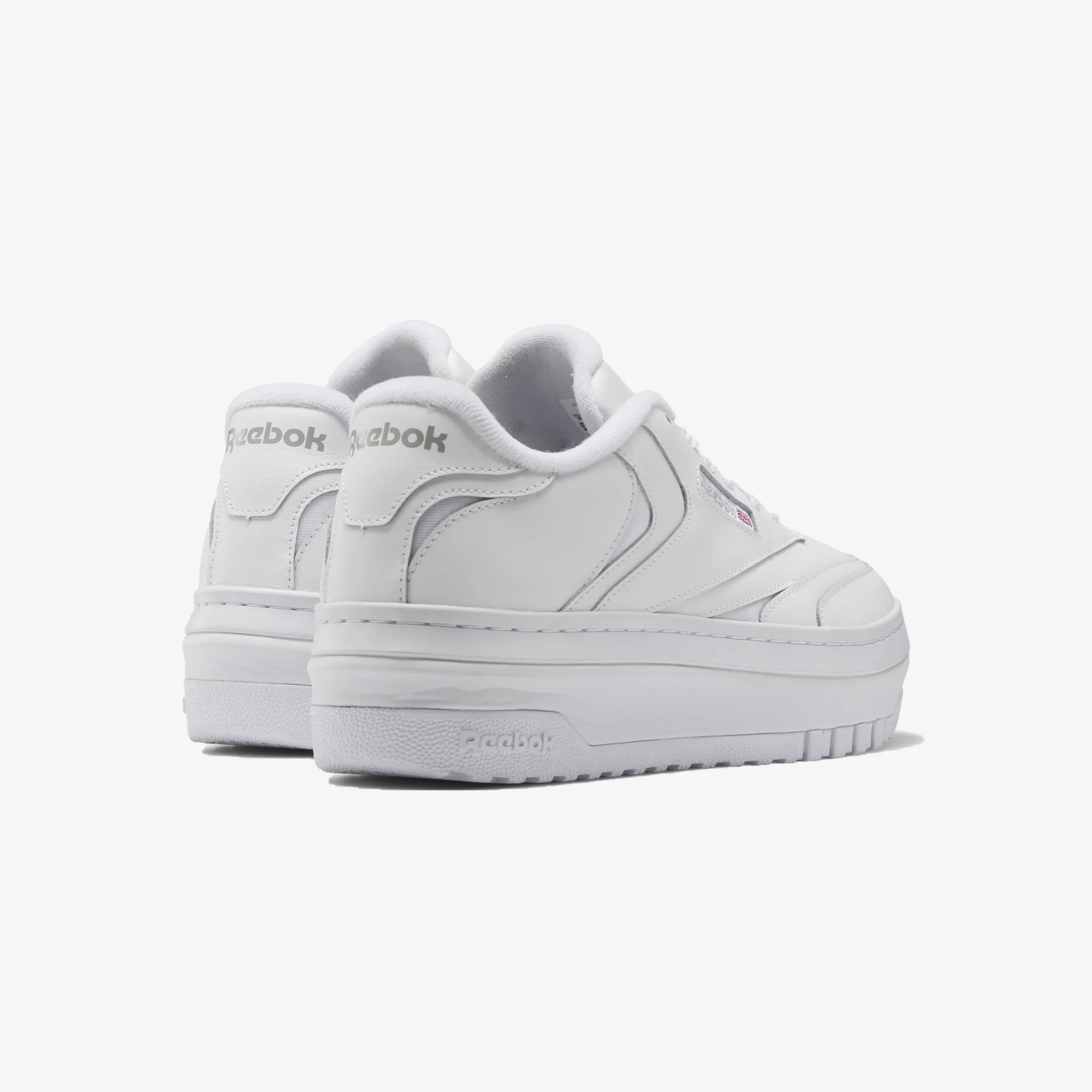 Reebok | CLUB C EXTRA { PURE GREY/WHITE - Image 3