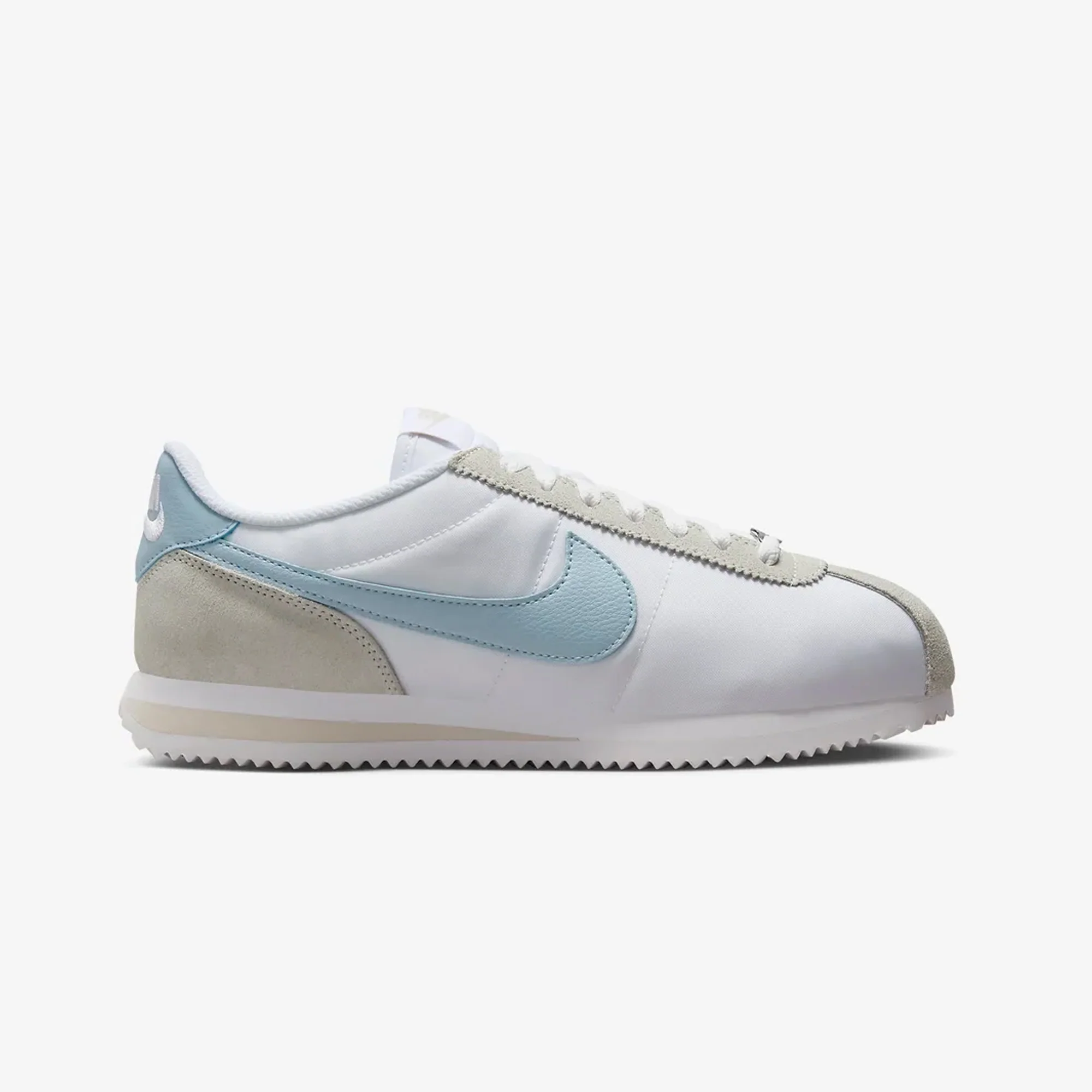 Nike | CORTEZ { WHITE/LT ARMORY BLUE-LT OREWOOD BRN