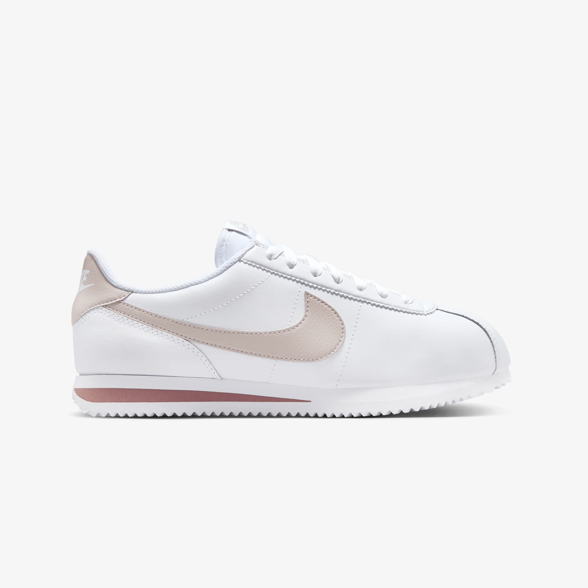 Nike | CORTEZ { WHITE/PLATINUM VIOLET-SMOKEY MAUVE-BLACK