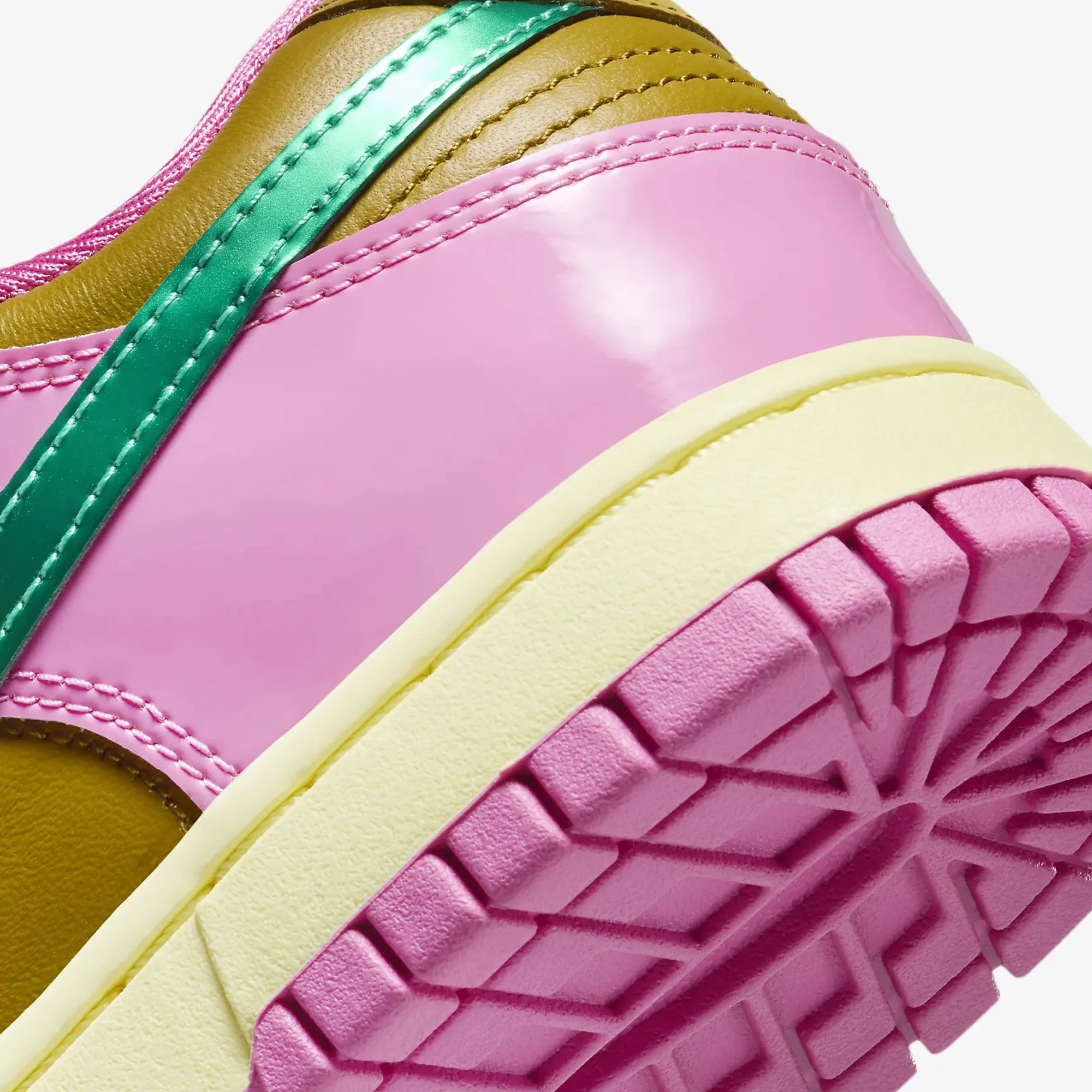 Nike | DUNK LOW X PARRIS GOEBEL { PLAYFUL PINK/MULTI-COLOR-BRONZINE - Image 5