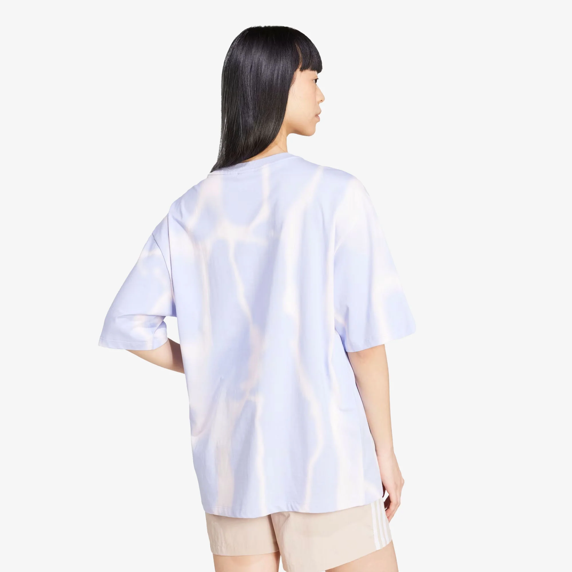 Adidas Originals | DYE ALLOVER PRINT TEE { VIOLET TONE - Image 2