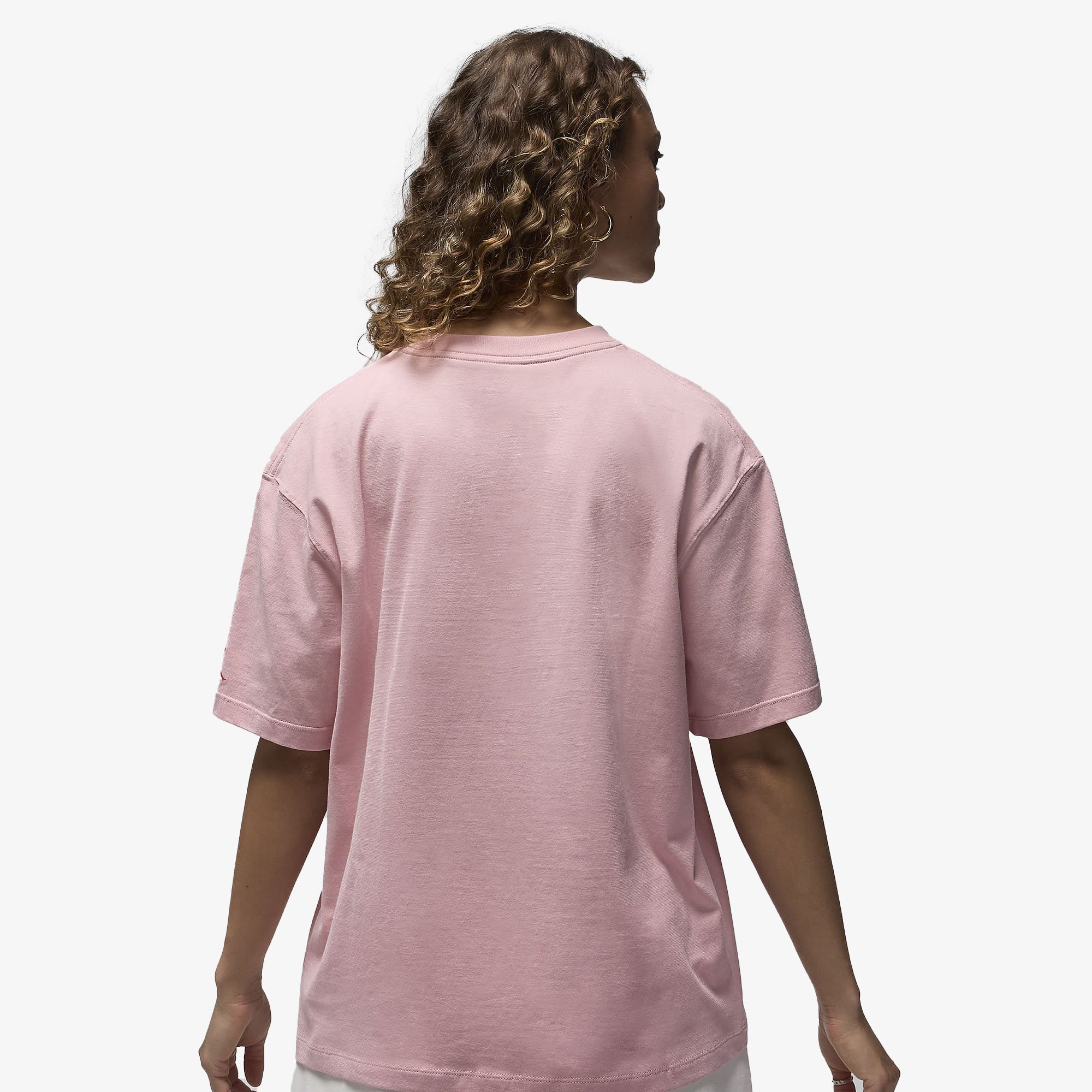 Nike | FLIGHT HERITAGE GRAPHIC TEE { PINK GLAZE/COSMIC CLAY - Image 2