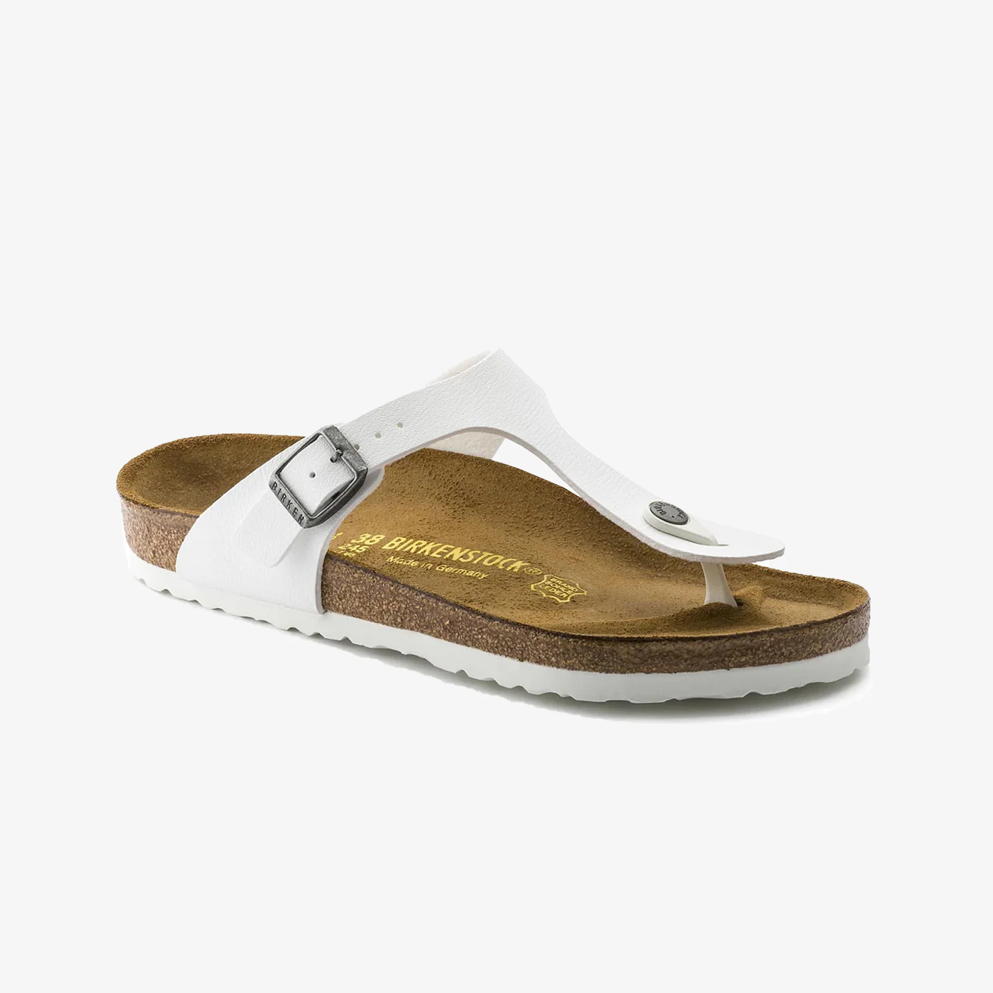 Birkenstock | GIZEH BIRKO-FLOR  { WHITE - Image 4