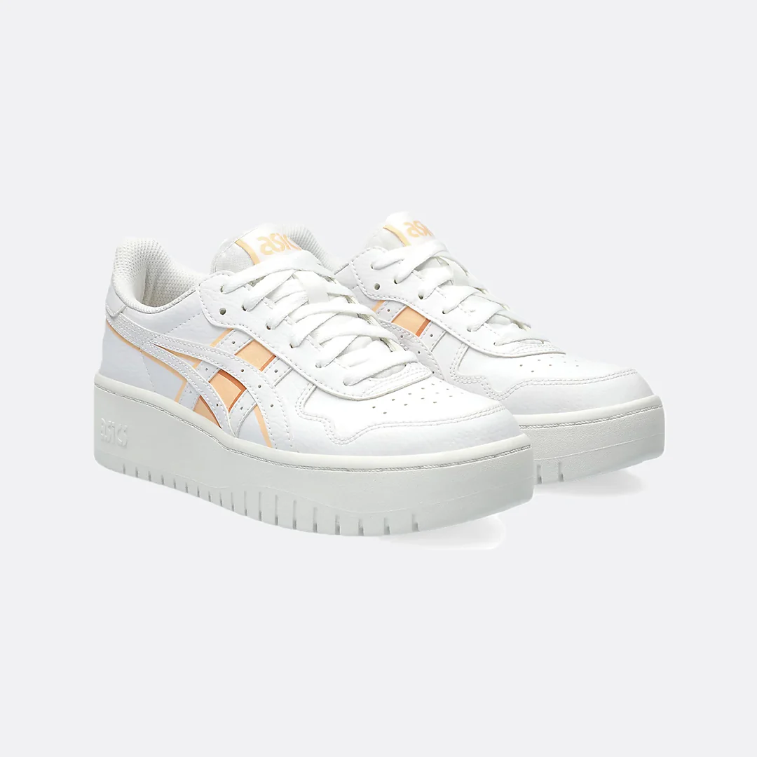 Asics | JAPAN S PF { WHITE/APRICOT CRUSH - Image 2