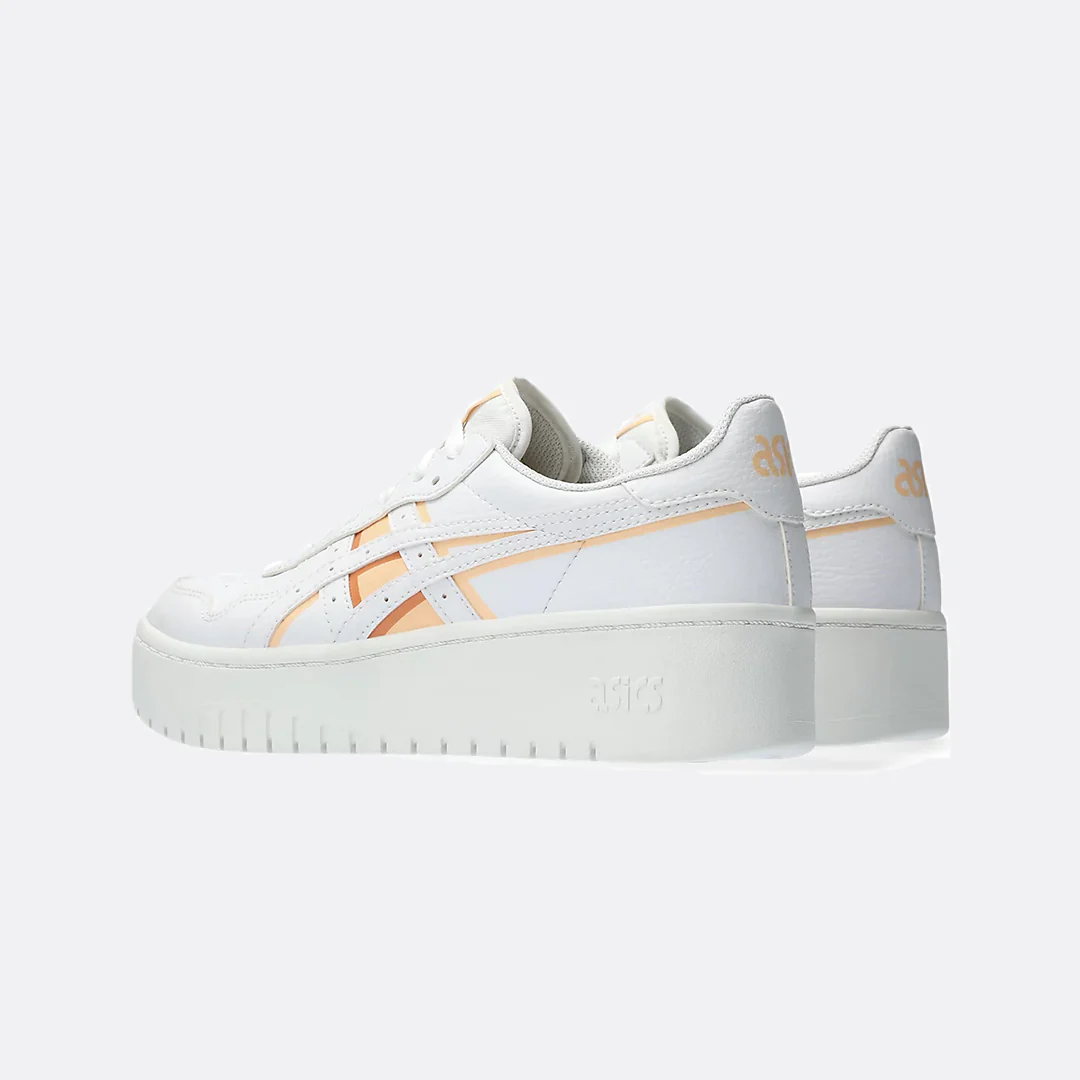 Asics | JAPAN S PF { WHITE/APRICOT CRUSH - Image 3