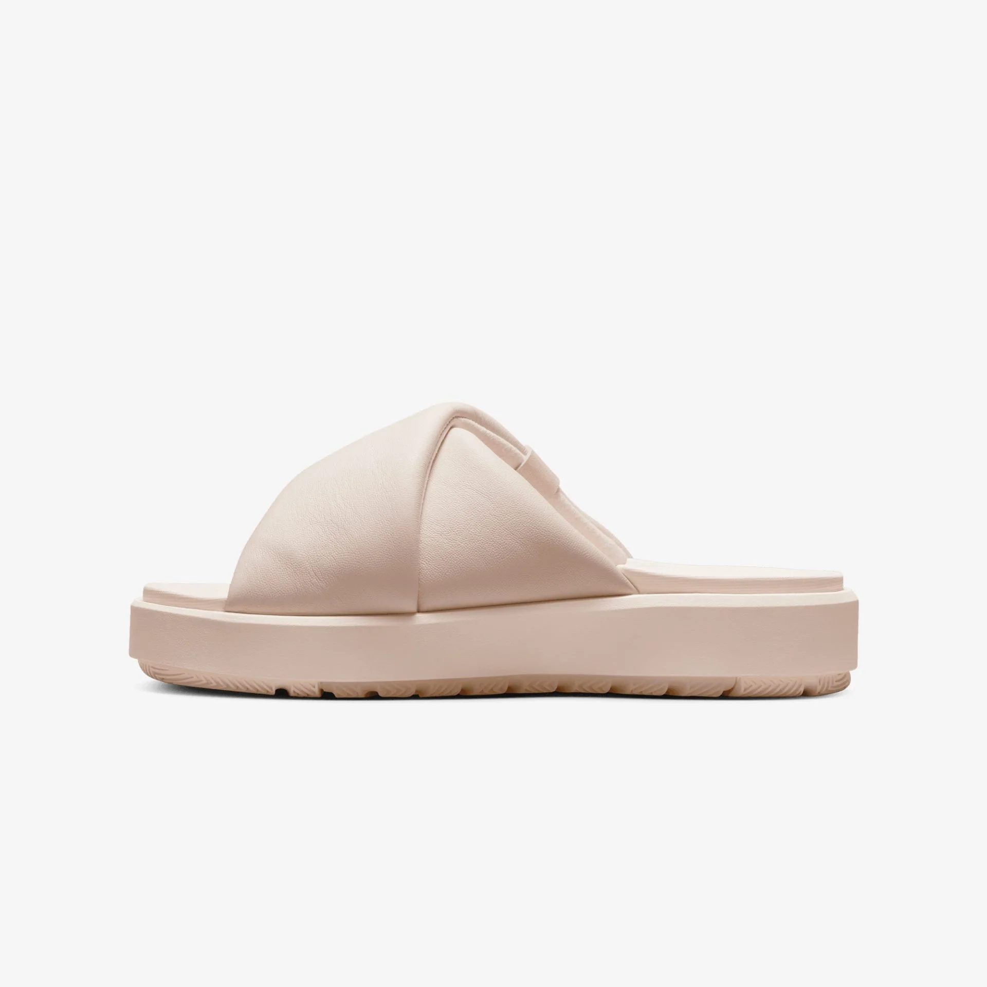Jordan | JORDAN SOPHIA SLIDES { LIGHT SOFT PINK / FIRE RED - Image 4