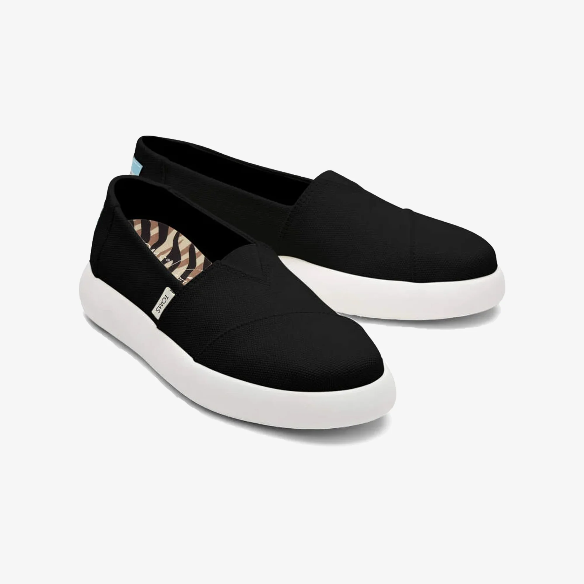 Toms | MALLOW ALPARGATA { BLACK - Image 2