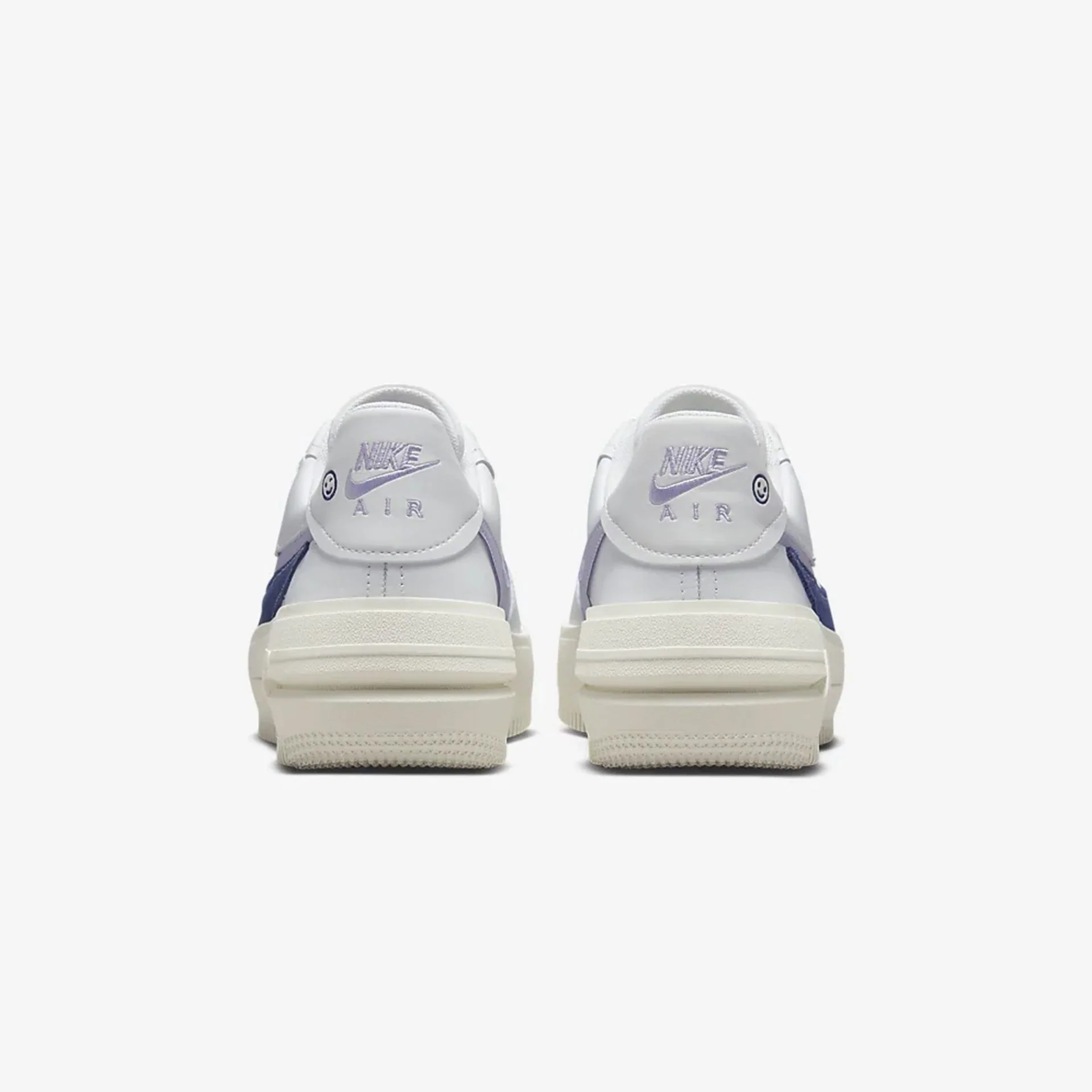 Nike | NIKE AIR FORCE 1 PLT.AF.ORM LV8 { MIDNIGHT NAVY-OXYGEN PURPLE - Image 3