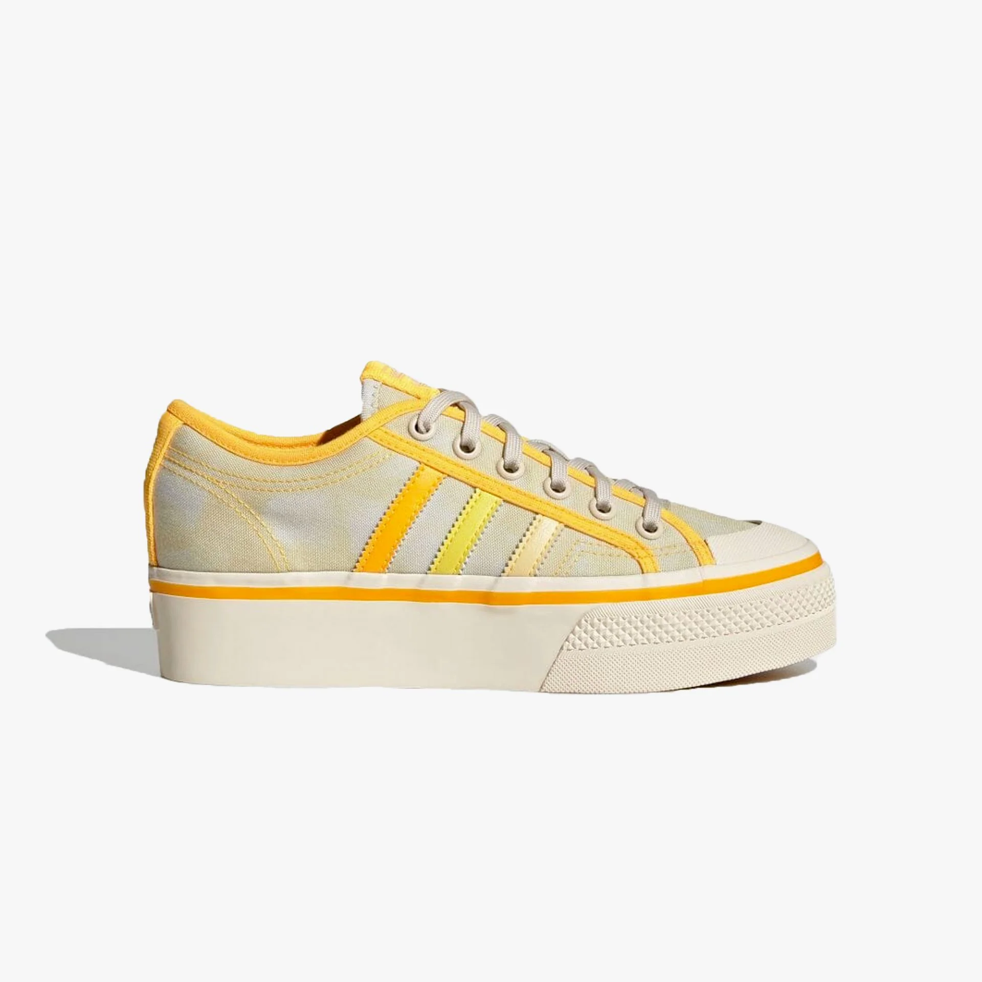 Adidas Originals | NIZZA PLATFORM { ALMOST YELLOW / ORANGE TINT