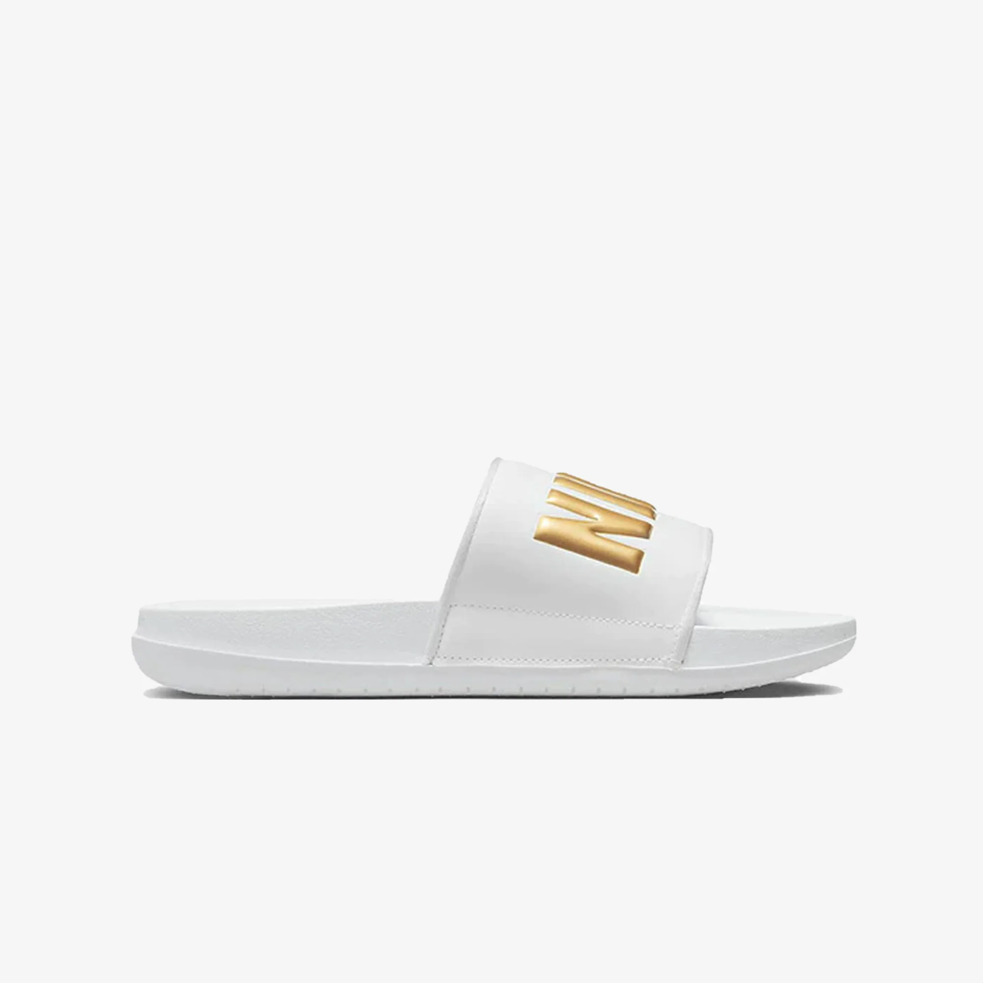 Nike | OFFCOURT { WHITE/METALLIC GOLD-WHITE