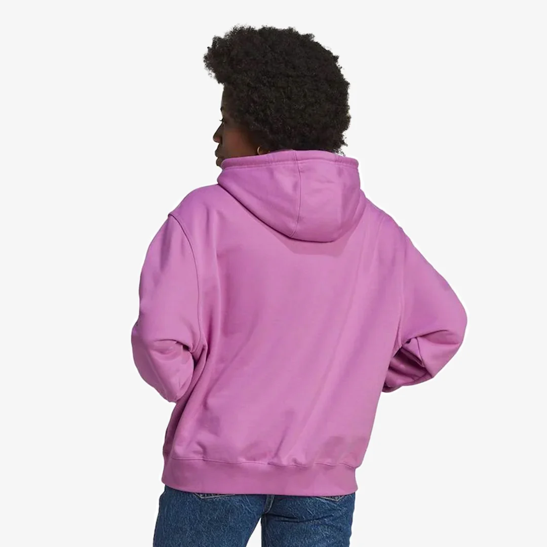 Adidas Originals | OVERSIZE HOODIE  { SEMI PULSE LILAC - Image 3