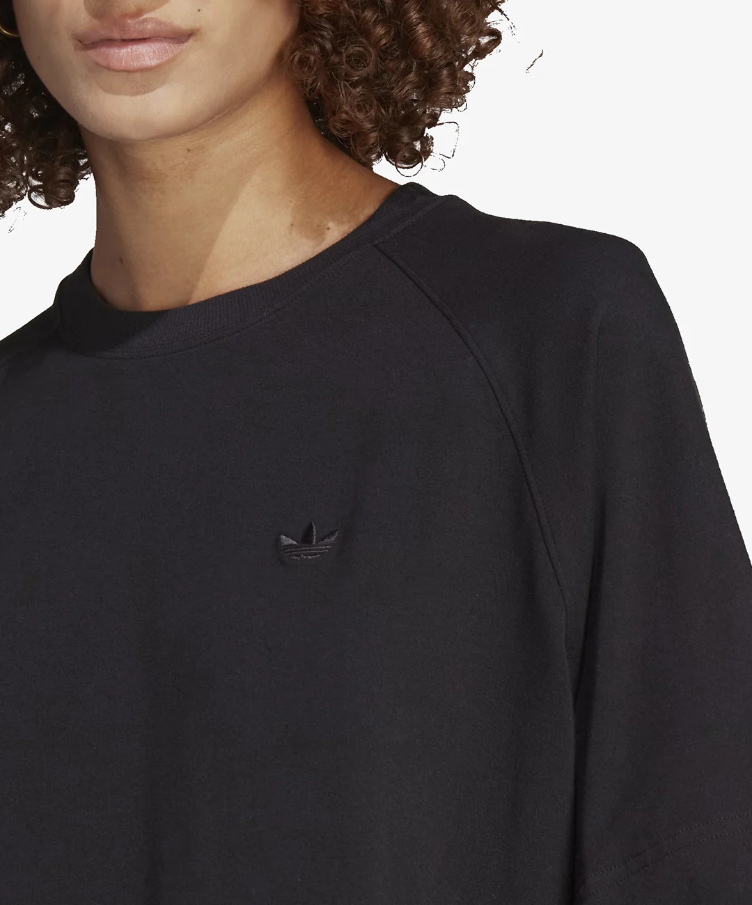 Adidas Originals | PREMIUM ESSENTIALS TEE  { BLACK - Image 3