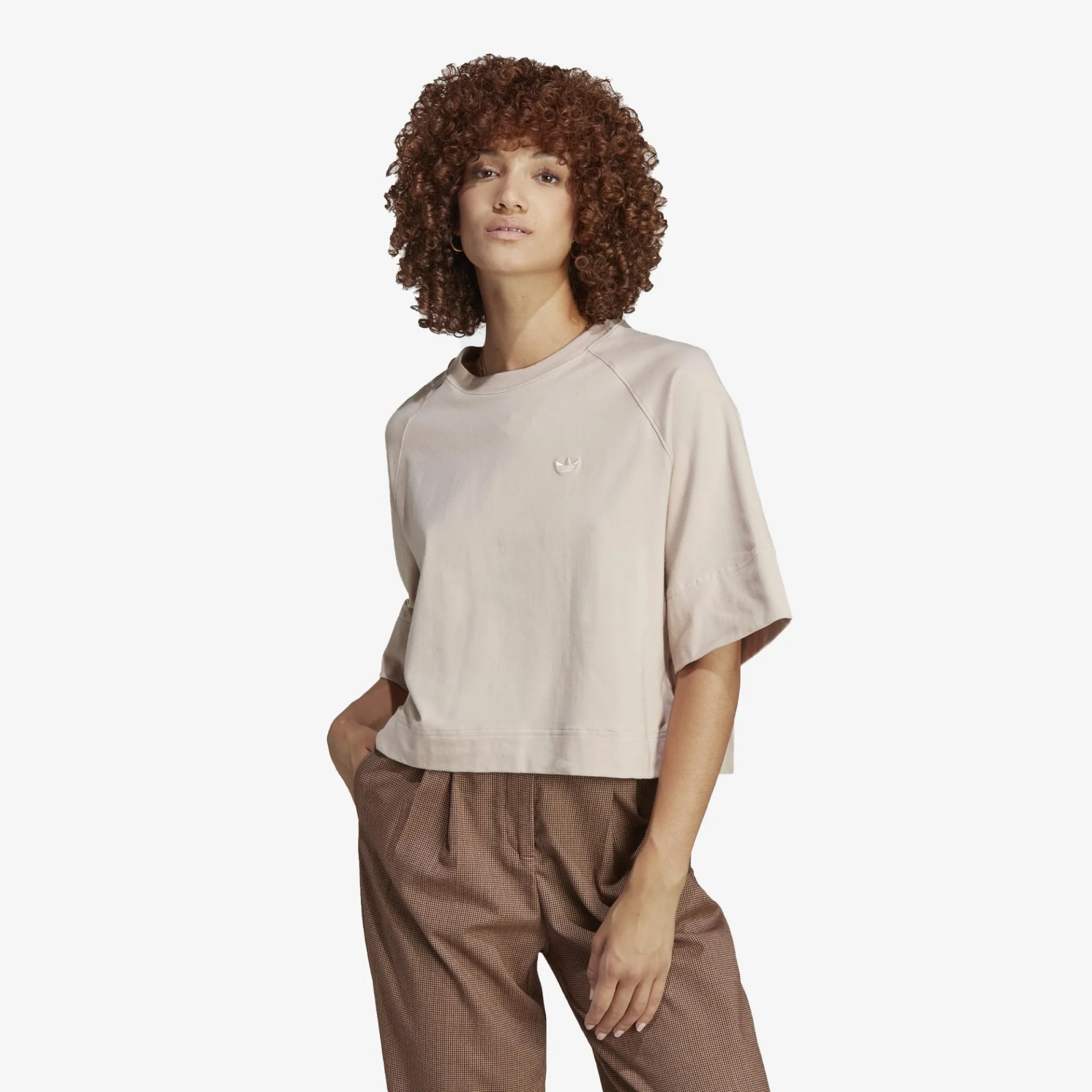 Adidas Originals | PREMIUM ESSENTIALS TEE { WONDER TAUPE
