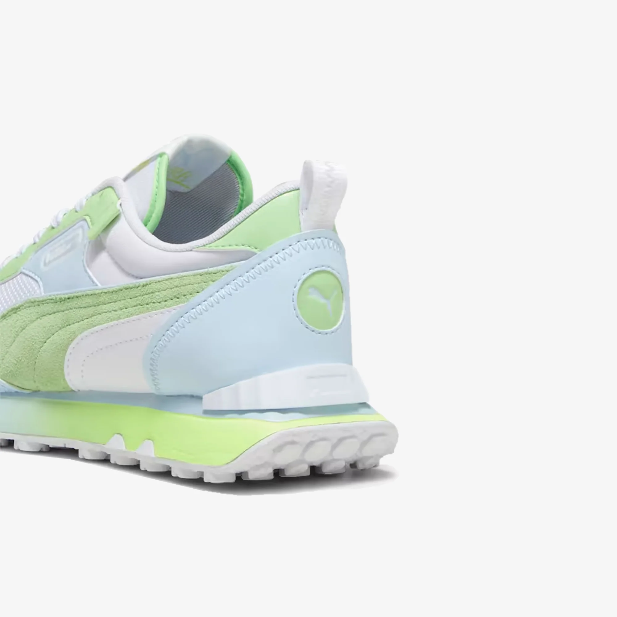 Puma | RIDER FV BEACH DAYS { WHITE/ICE BLUE - Image 3