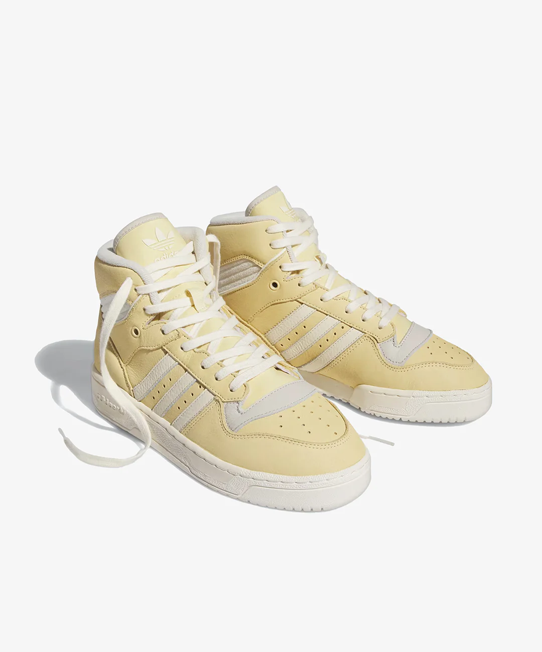 Adidas Originals | RIVALRY HIGH  { EASY YELLOW/CREAM WHITE/TALC - Image 2