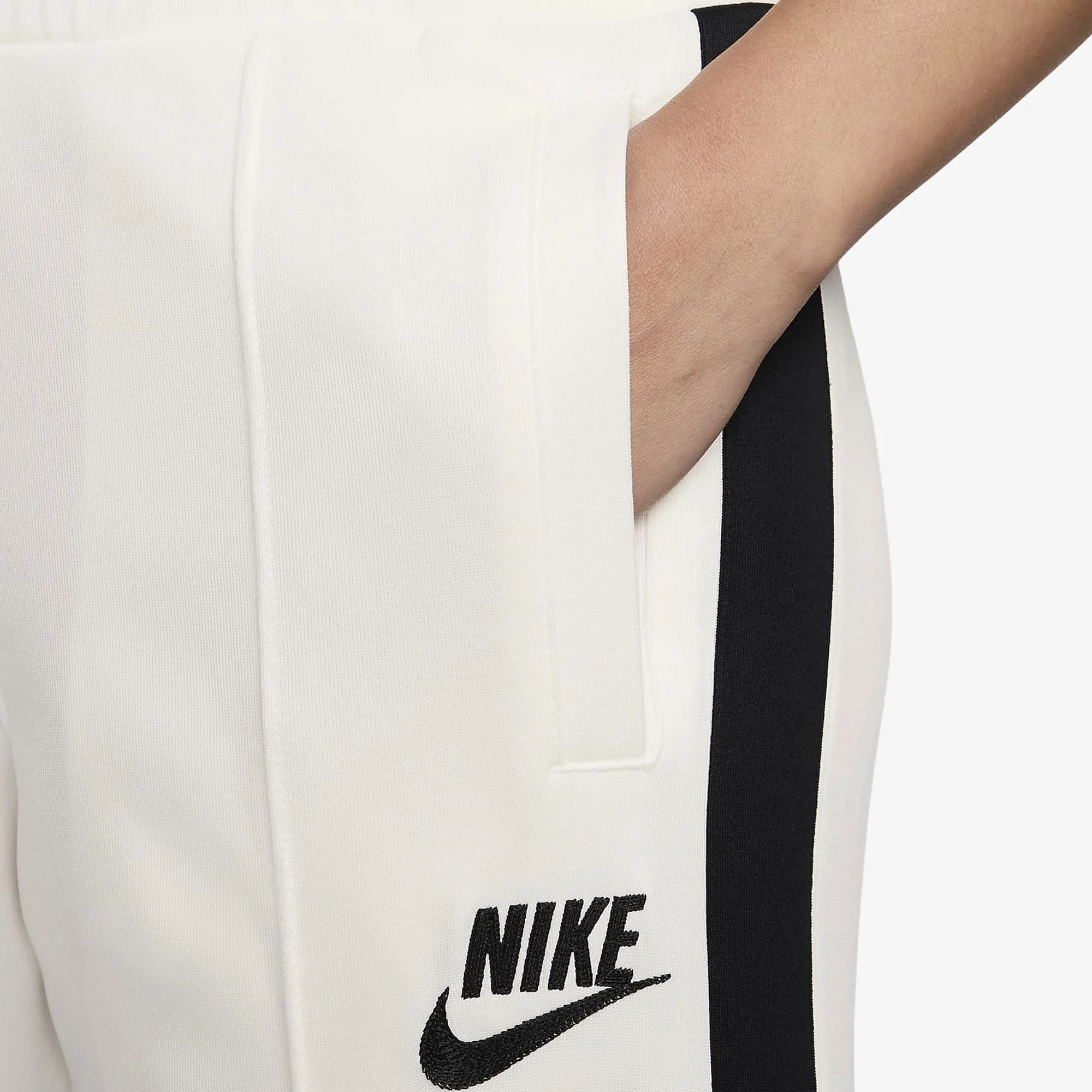 Nike | SPORTSWEAR KNIT PANTS { SAIL/BLACK/BLACK - Image 4