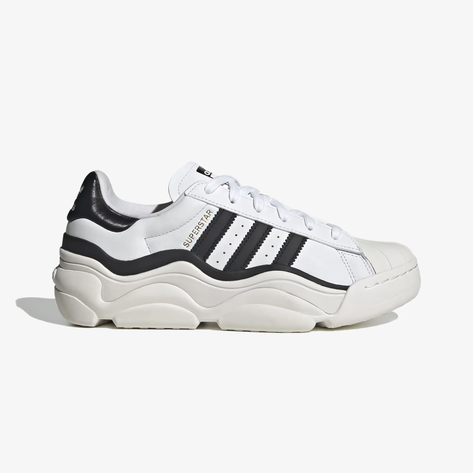 Adidas Originals | SUPERSTAR { WHITE/BLACK