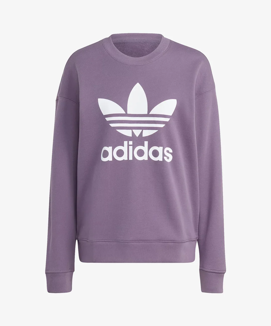 Adidas Originals | TREFOIL CREW SWEATSHIRT { SHADOW VIOLET - Image 5