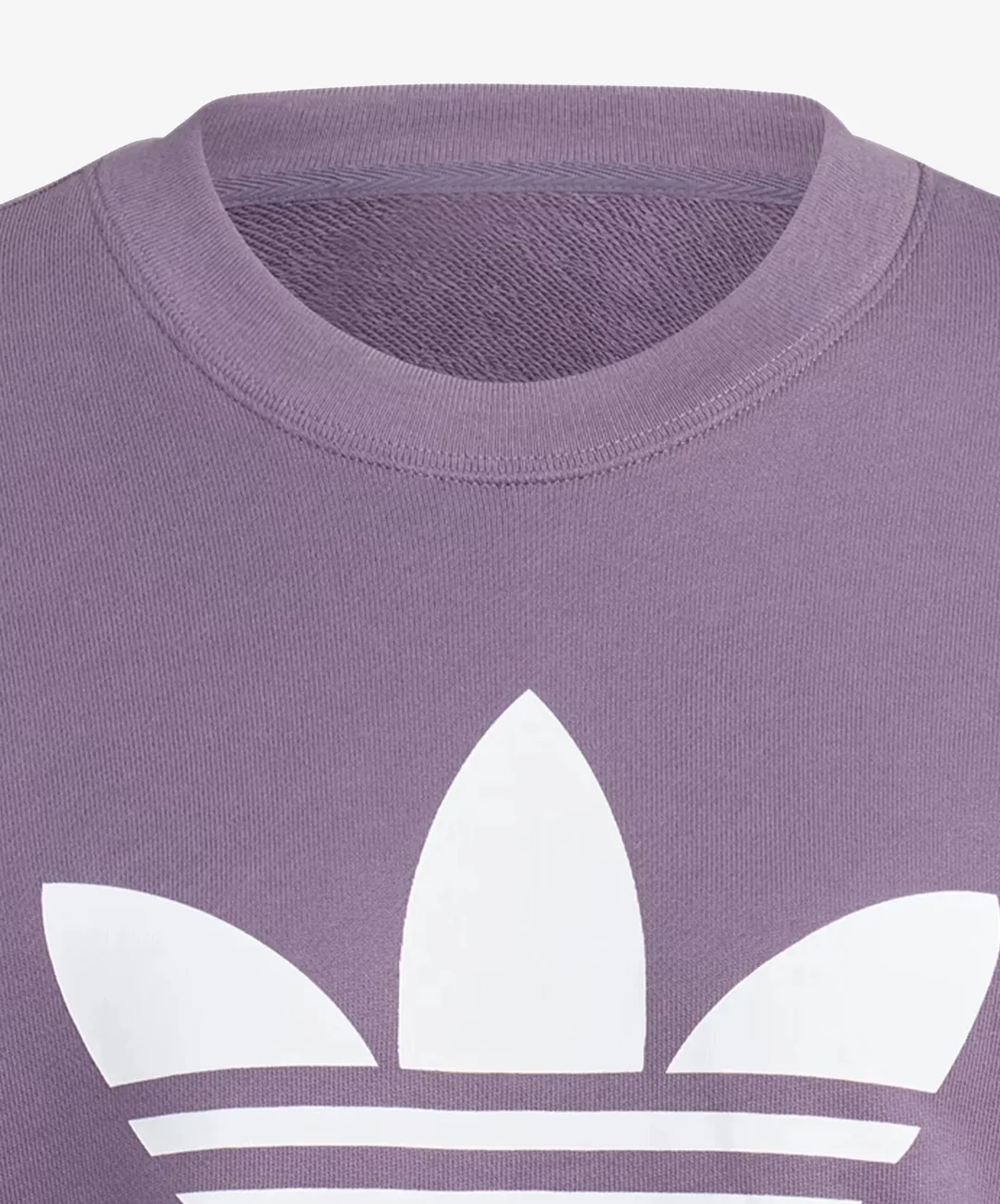 Adidas Originals | TREFOIL CREW SWEATSHIRT { SHADOW VIOLET - Image 6