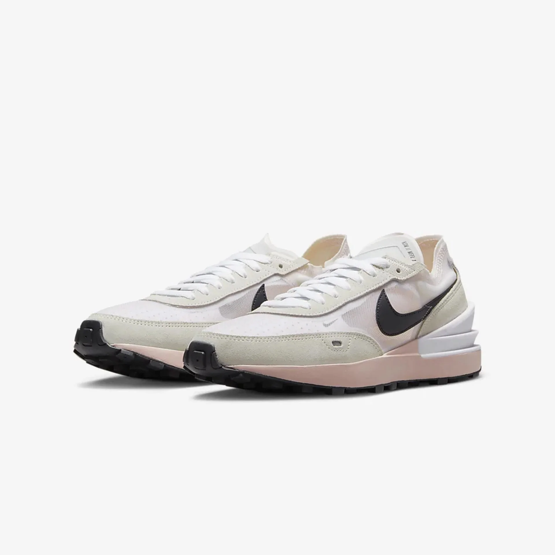 Nike | WAFFLE ONE { WHITE/BLACK-PINK - Image 2