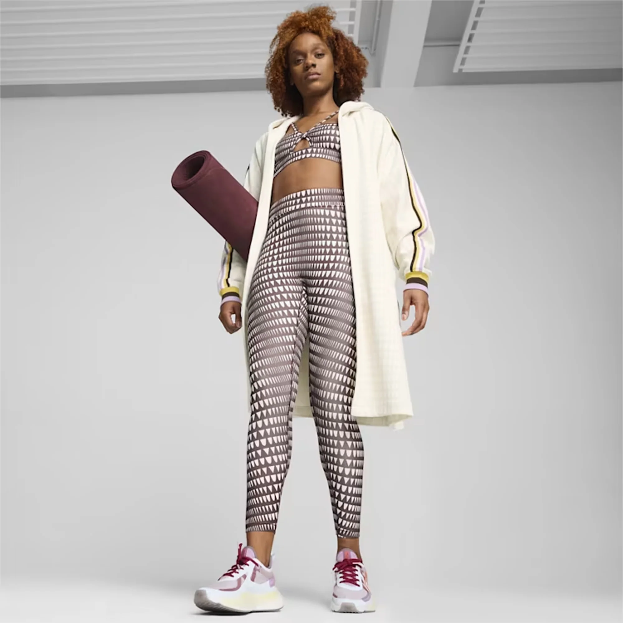 Puma | x LEMLEM TRAINING ANORAK COVERUP { WARM WHITE - Image 7
