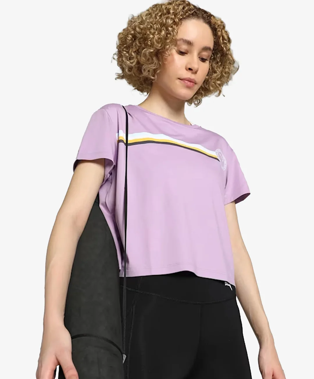 Puma | X LEMLEM TRAINING T-SHIRT { VIVID VIOLET