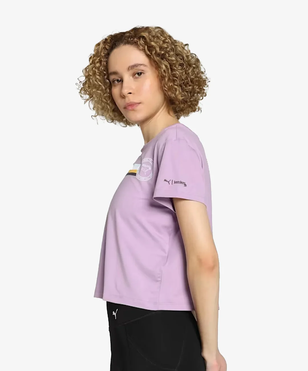 Puma | X LEMLEM TRAINING T-SHIRT { VIVID VIOLET - Image 2