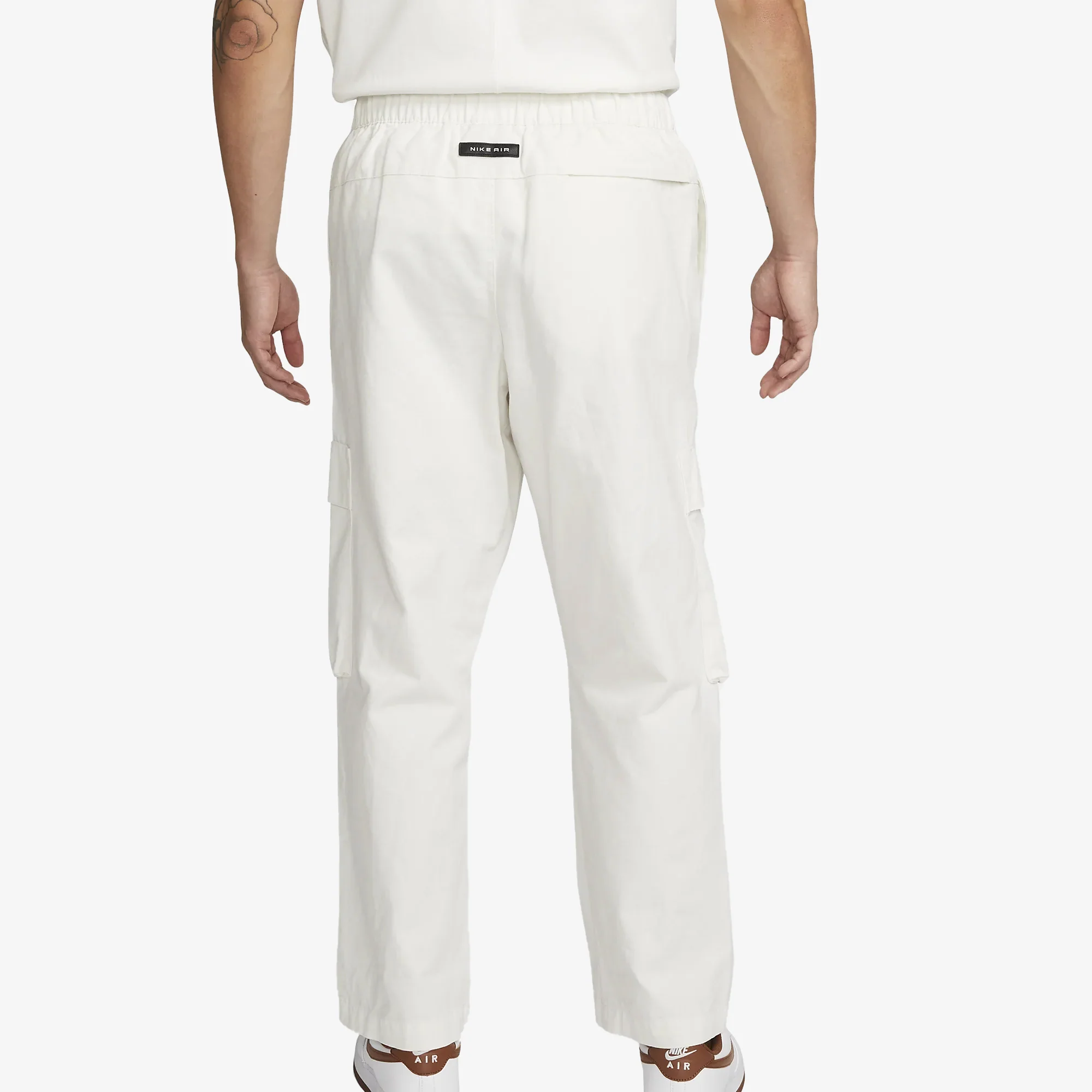 Nike | WOVEN CARGO PANTS { WHITE/SAIL - Image 2