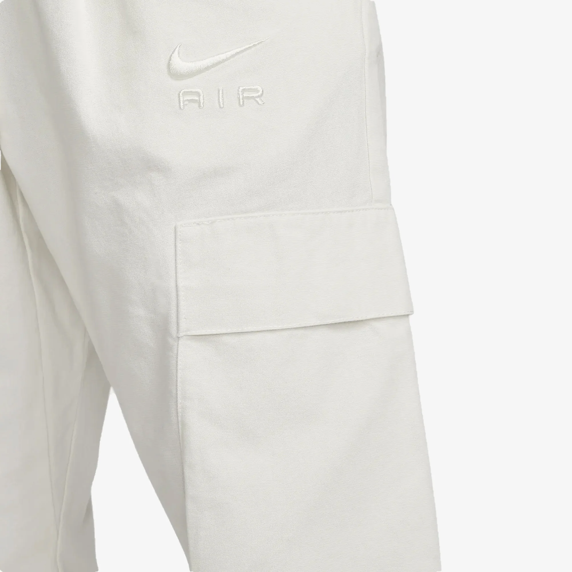 Nike | WOVEN CARGO PANTS { WHITE/SAIL - Image 3