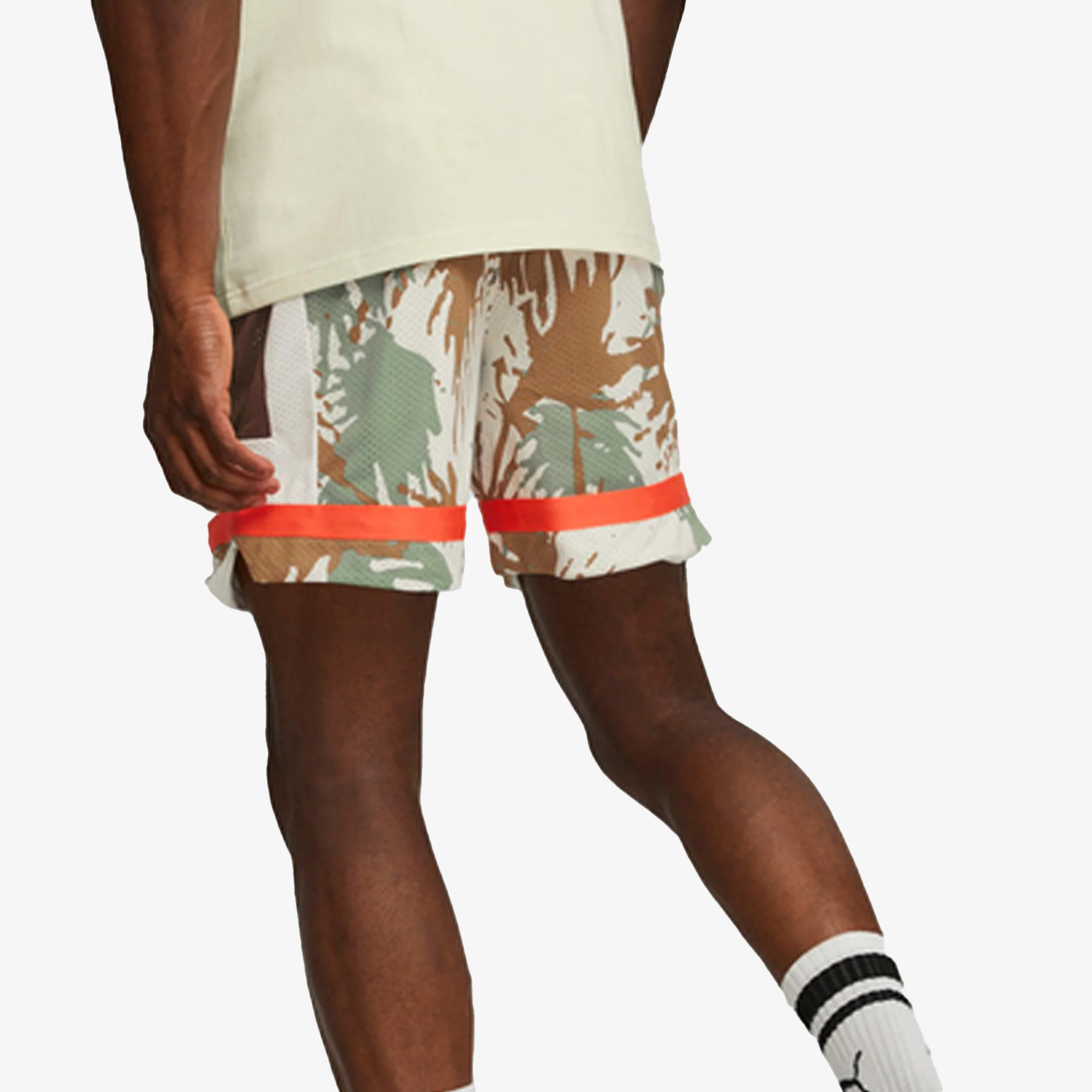 Puma | x CHILDHOOD DREAMS BASKETBALL SHORTS { BEIGE - Image 5