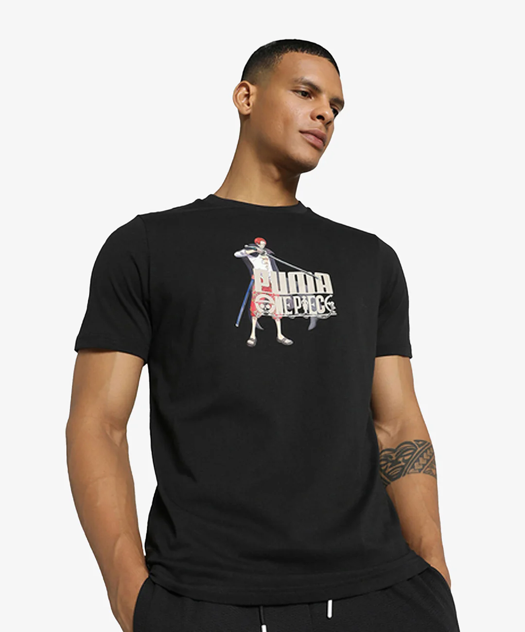 Puma | X ONE PIECE GRAPHIC TEE { PUMA BLACK