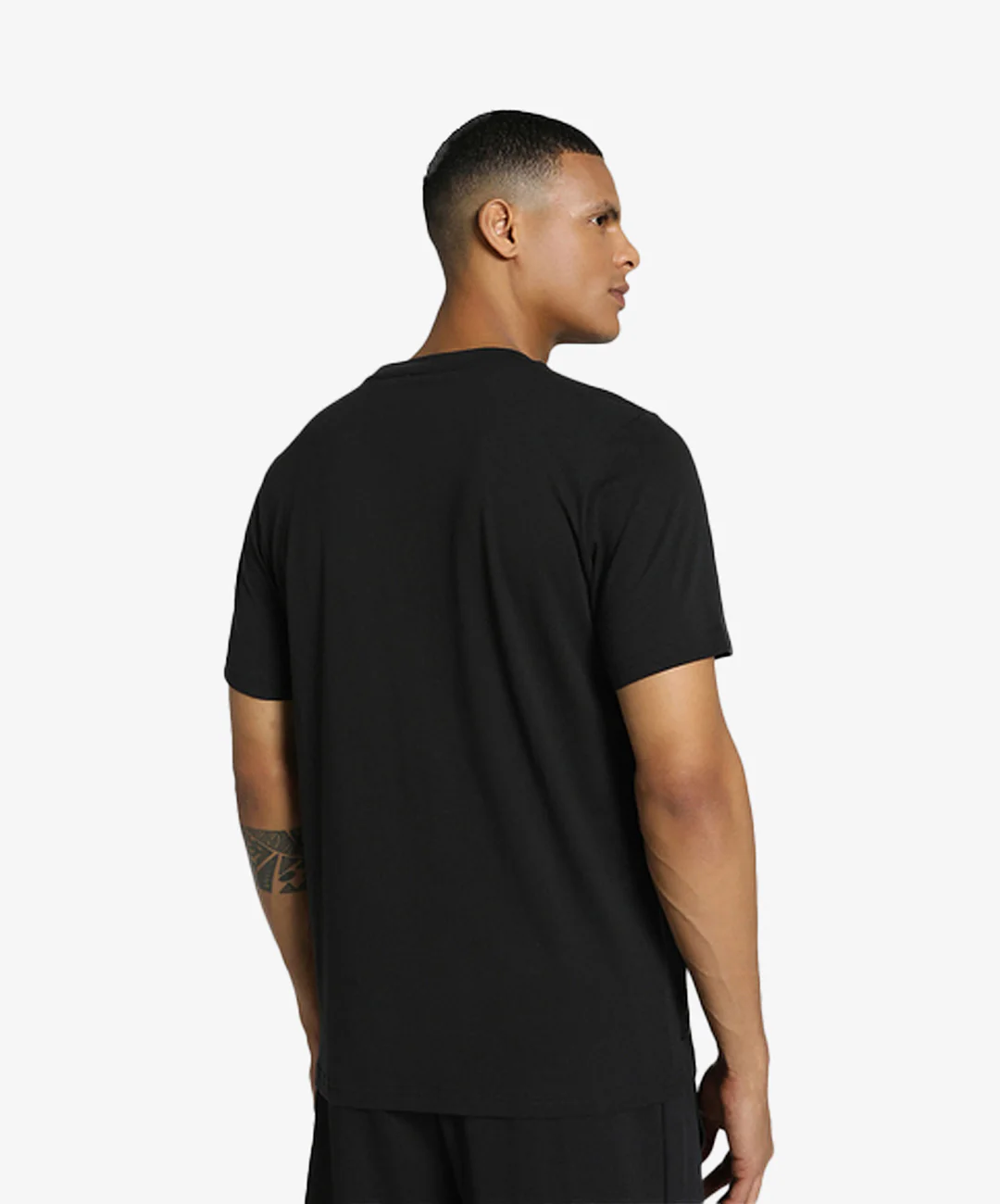 Puma | X ONE PIECE GRAPHIC TEE { PUMA BLACK - Image 3