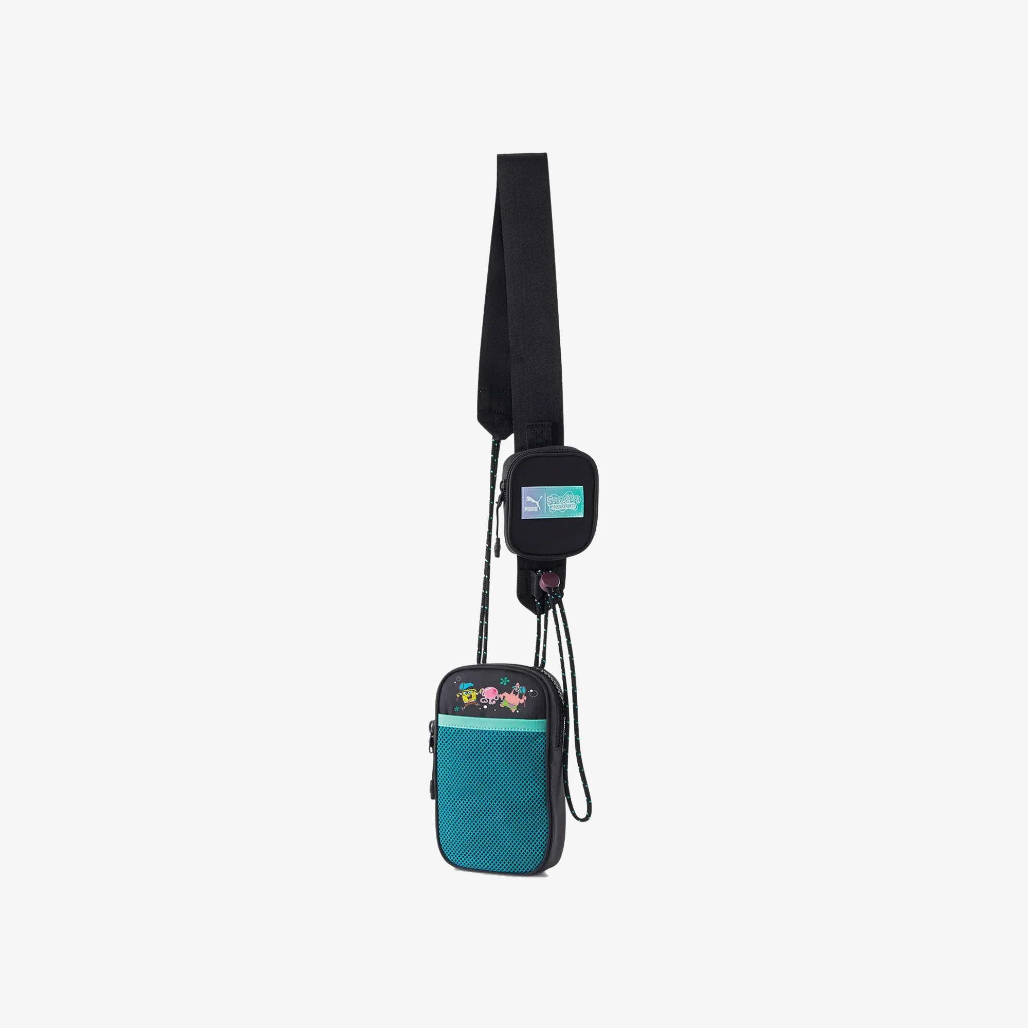 Puma | X SPONGEBOB UTILITY POUCH BAG { PUMA BLACK
