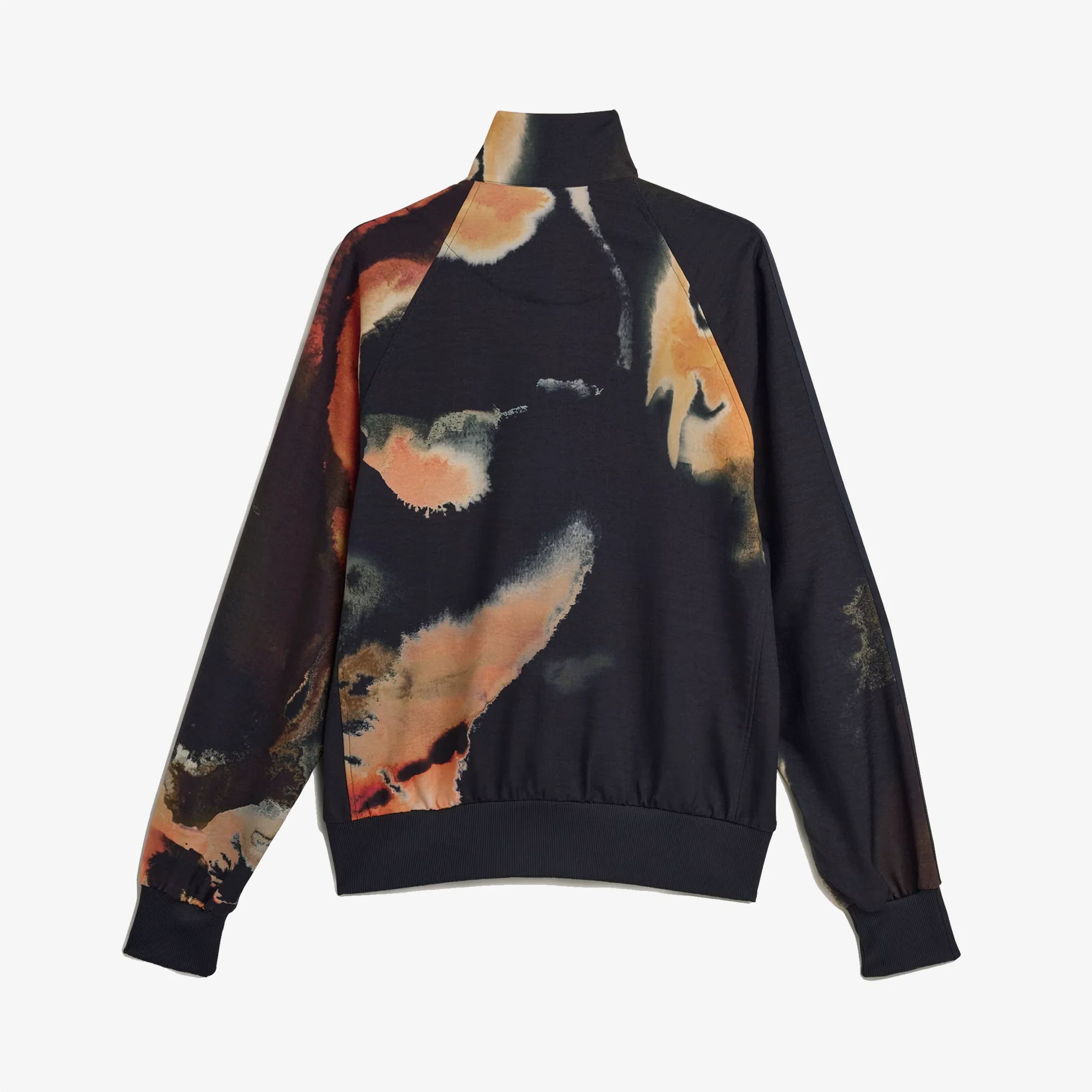 Y-3 | PRINTED TRACK TOP { BLACK - Image 3