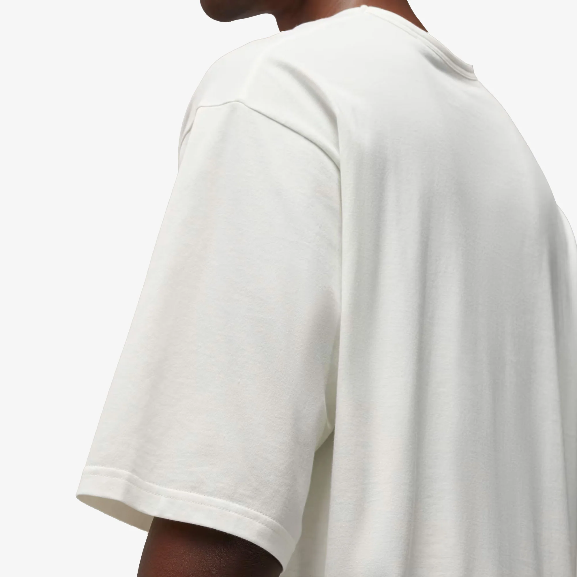 Y-3 | BOXY SHORT SLEEVE TEE { OFF WHITE - Image 5