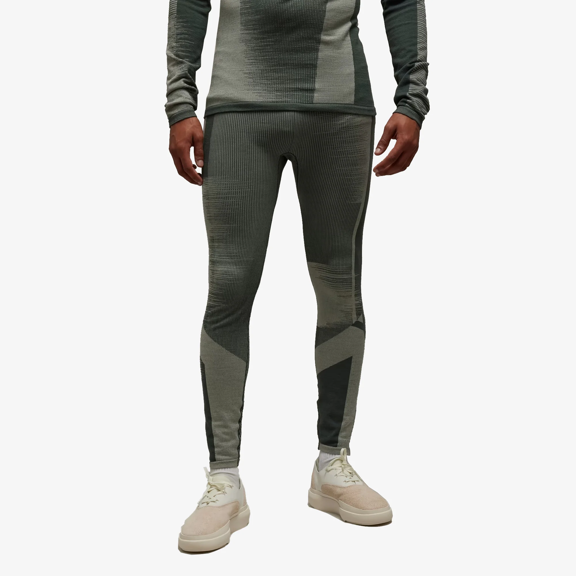 Y-3 | ENGINEERED TIGHTS { WONDER SILVER