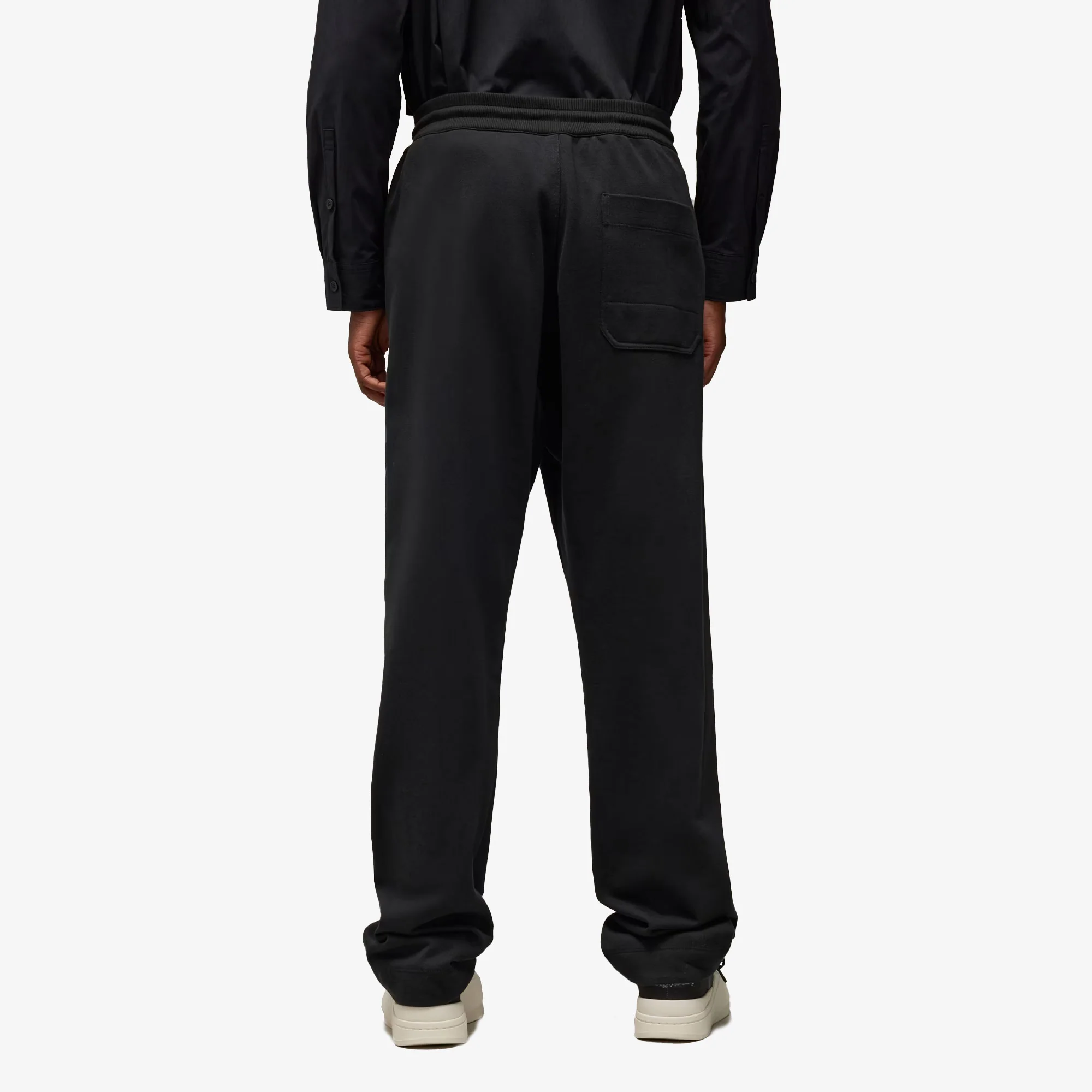 Y-3 | FRENCH TERRY STRAIGHT { BLACK - Image 3