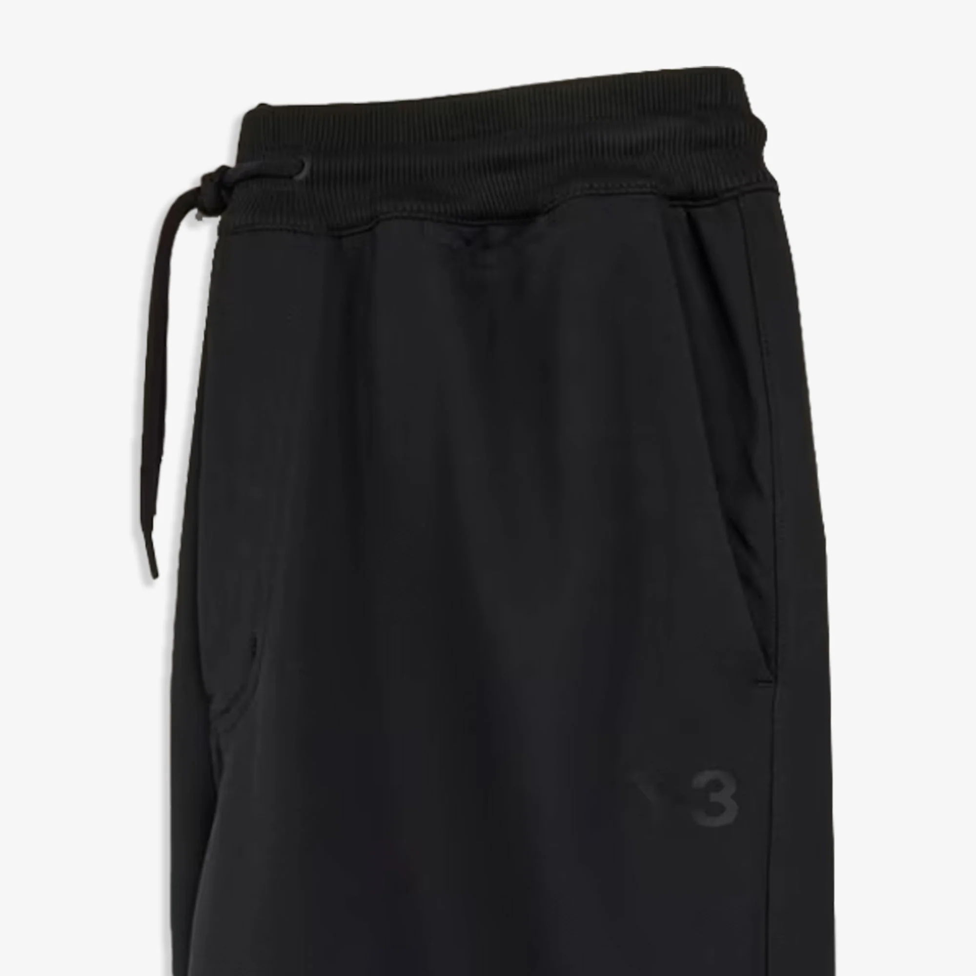 Y-3 | FRENCH TERRY STRAIGHT { BLACK - Image 7