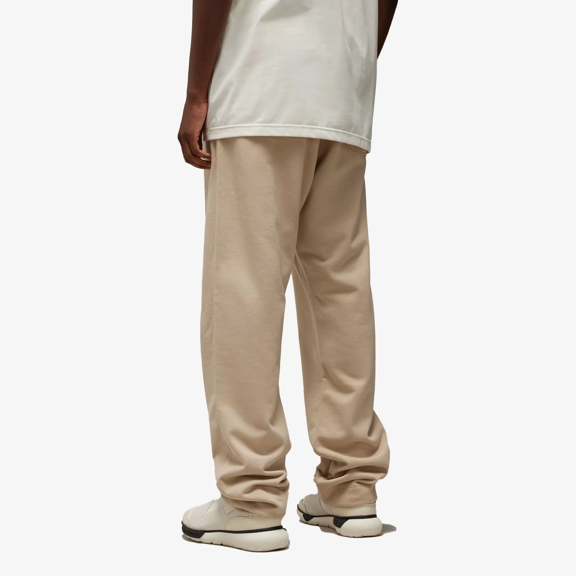 Y-3 | FRENCH TERRY STRAIGHT PANTS { CLAY BROWN - Image 3