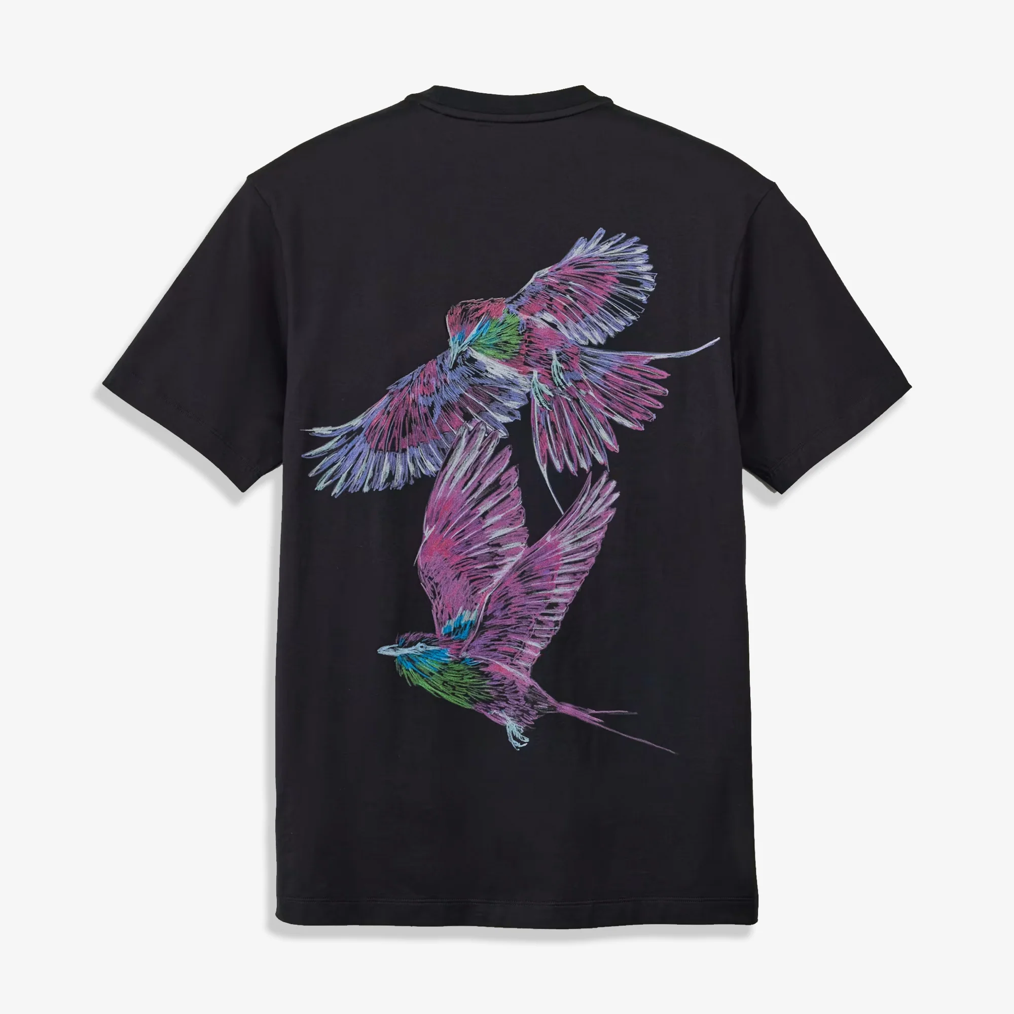 Y-3 | GRAPHIC SHORT SLEEVE TEE { BLACK - Image 2