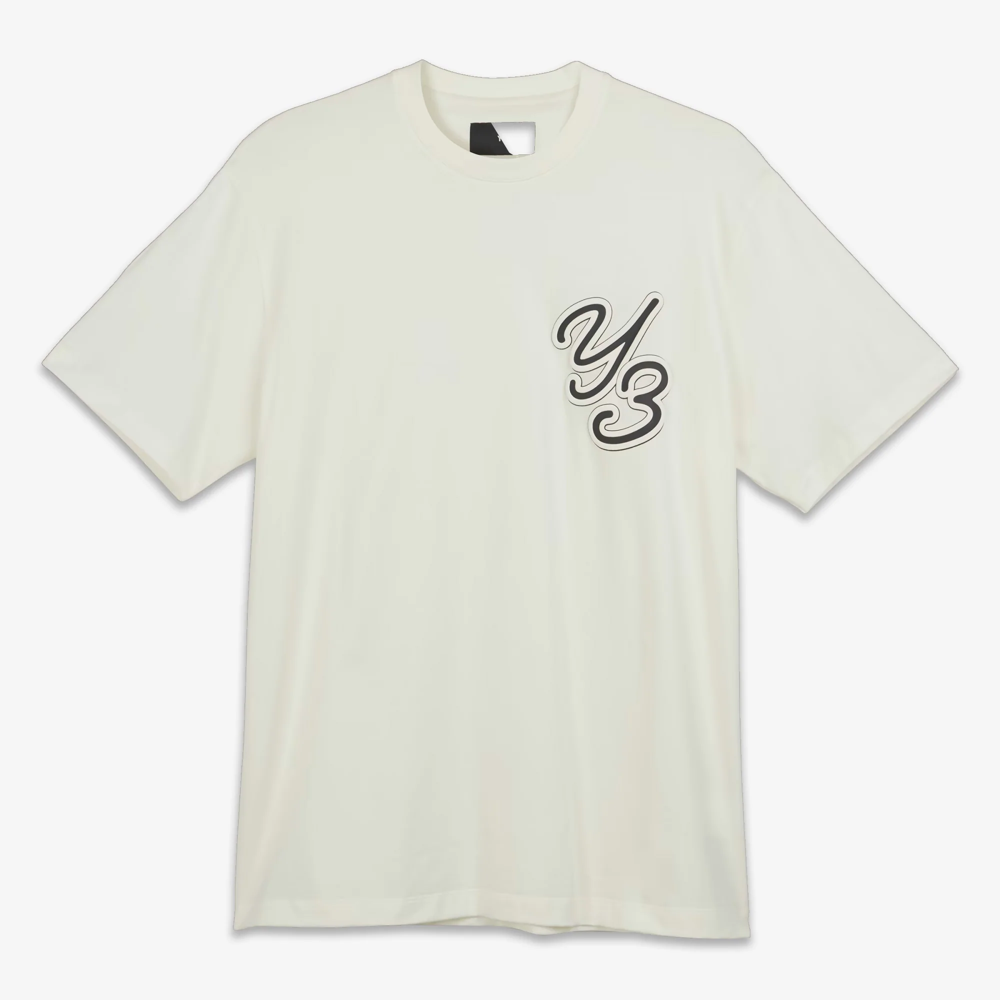 Y-3 | GRAPHIC SHORT SLEEVE TEE { WHITE - Image 4