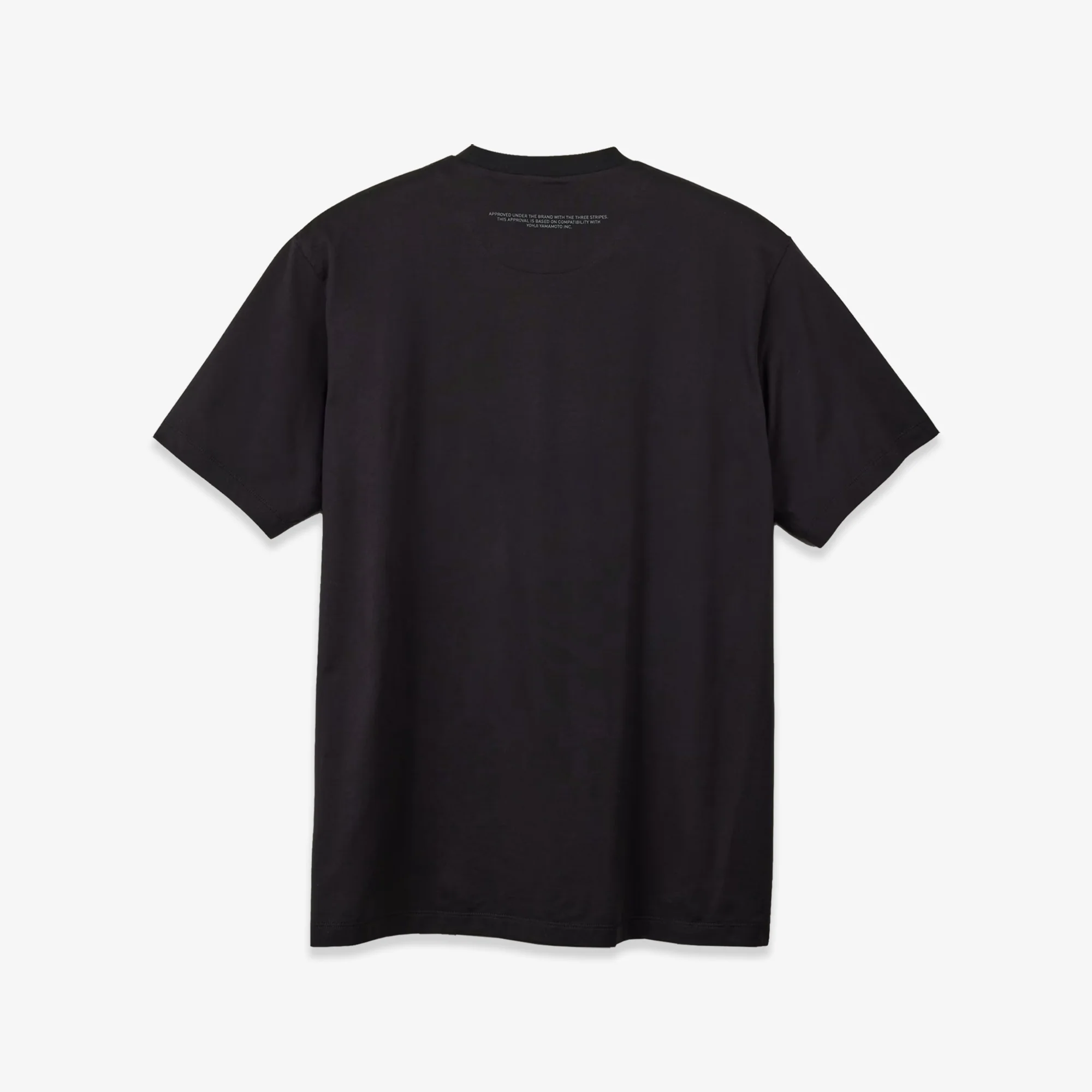Y-3 | LOGO SHORT SLEEVE TEE { BLACK - Image 2