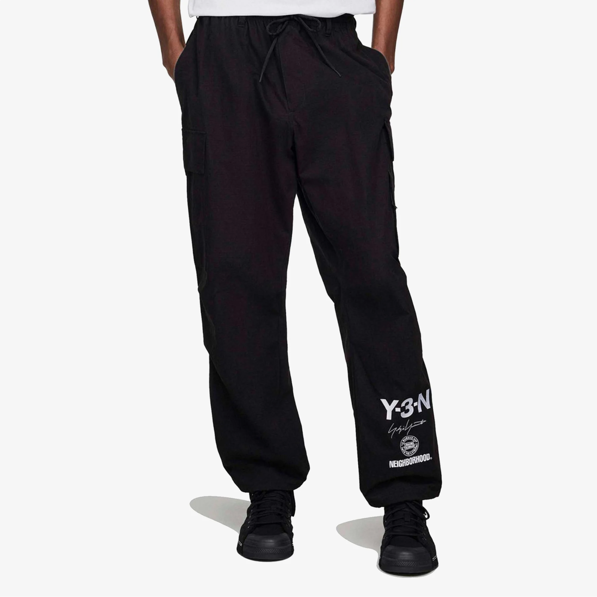 Y-3 | NBHD CARGO PANTS { BLACK