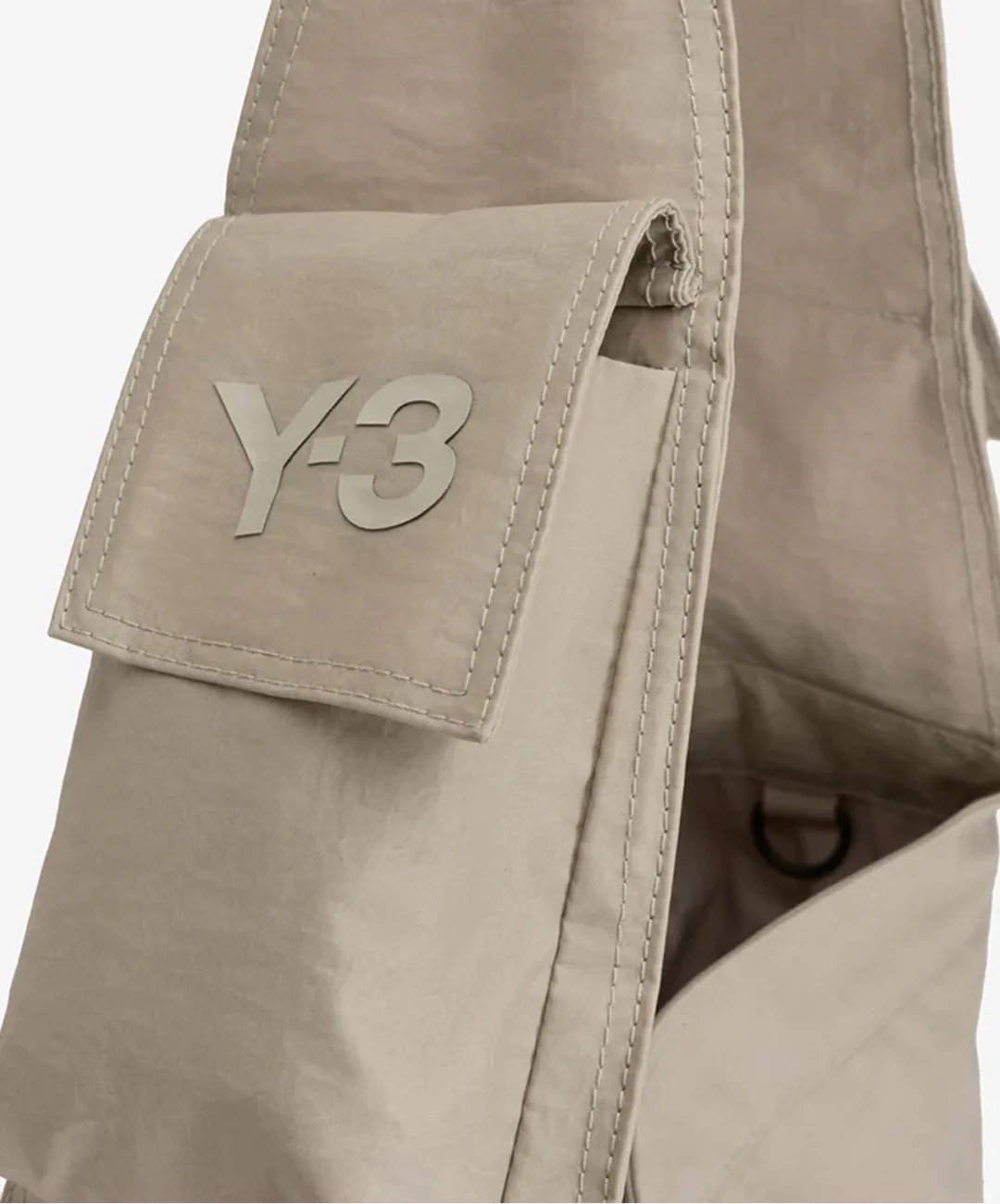Y-3 | NEWSPAPER BAG S { LIGHT BROWN - Image 3