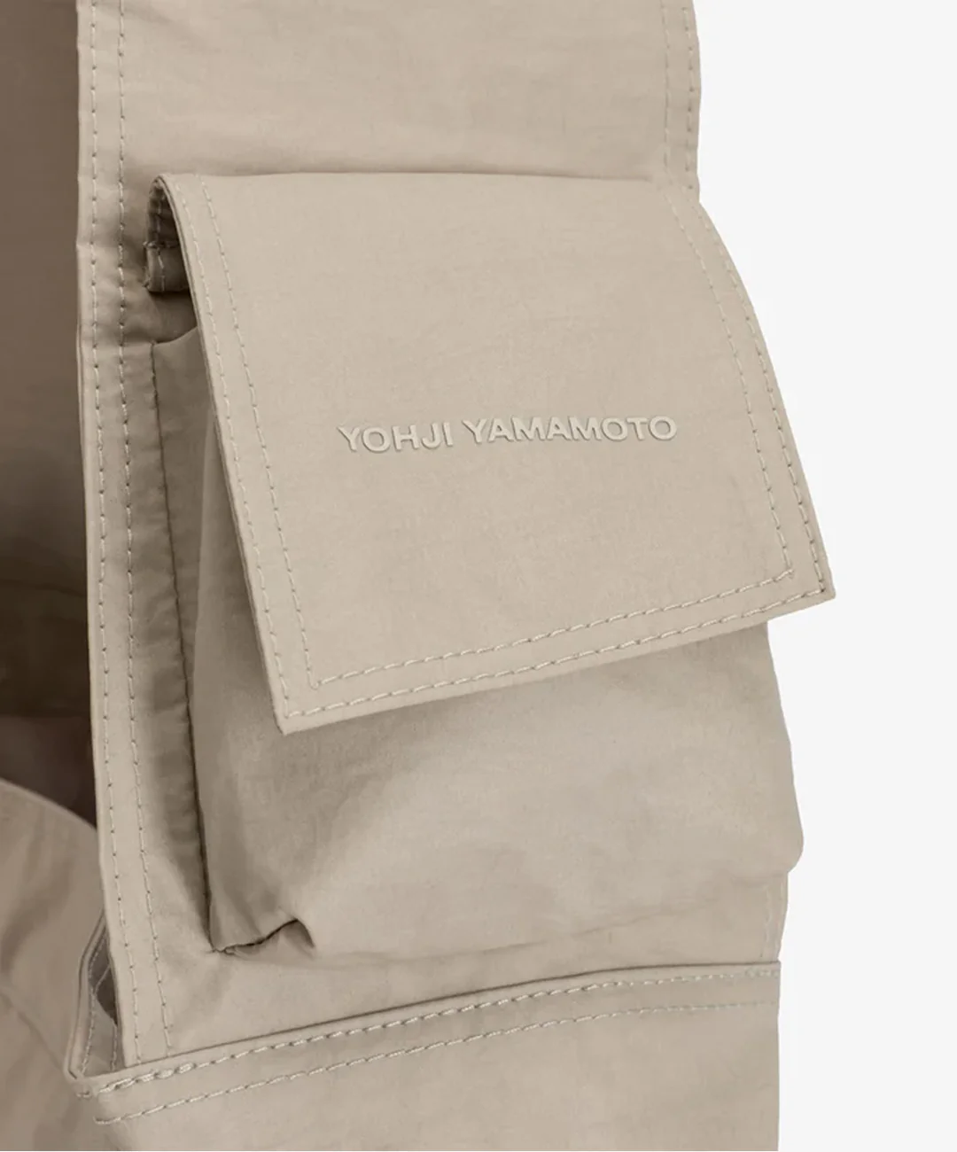 Y-3 | NEWSPAPER BAG S { LIGHT BROWN - Image 4