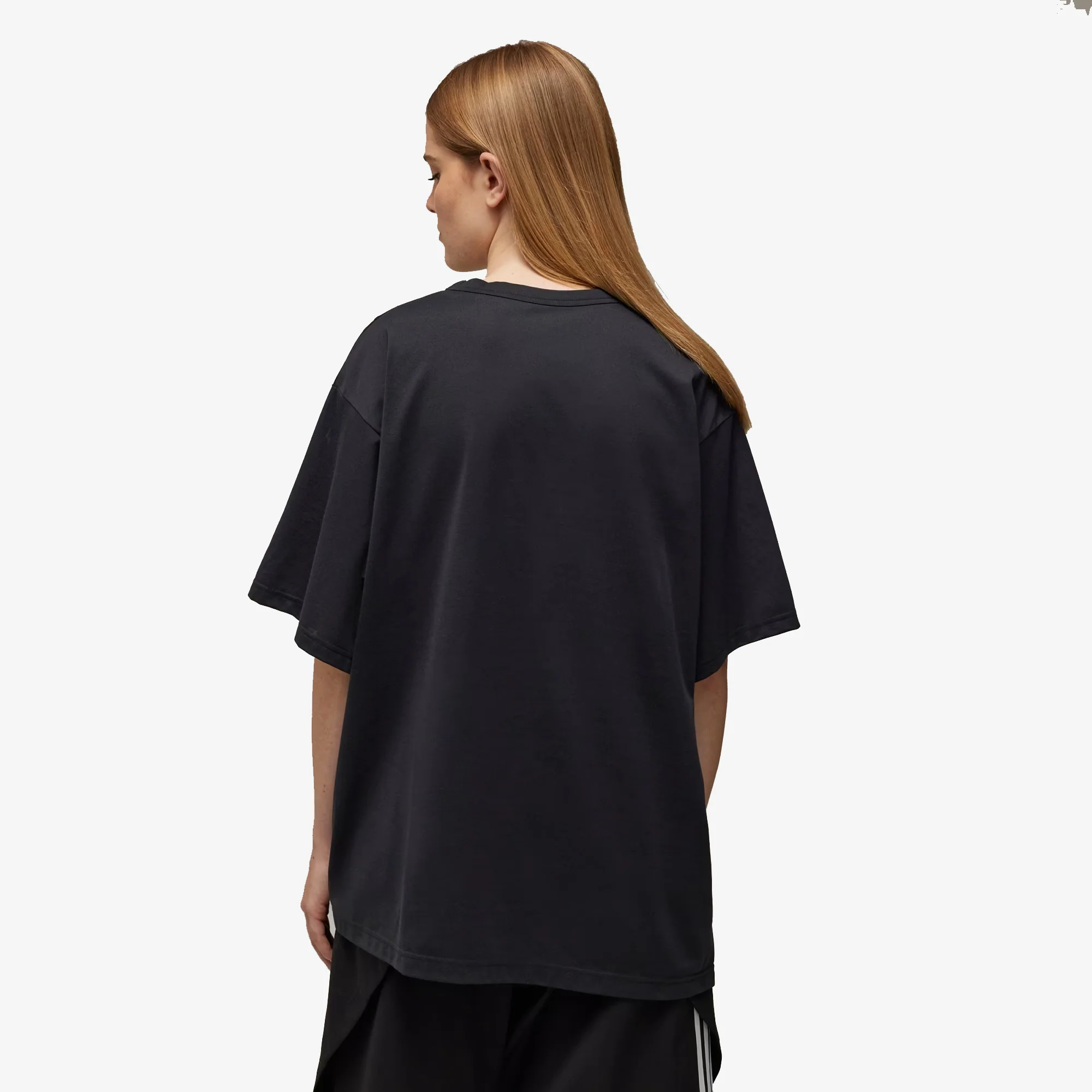 Adidas Originals | PREMIUM LOOSE SHORT SLEEVE TEE { BLACK - Image 2