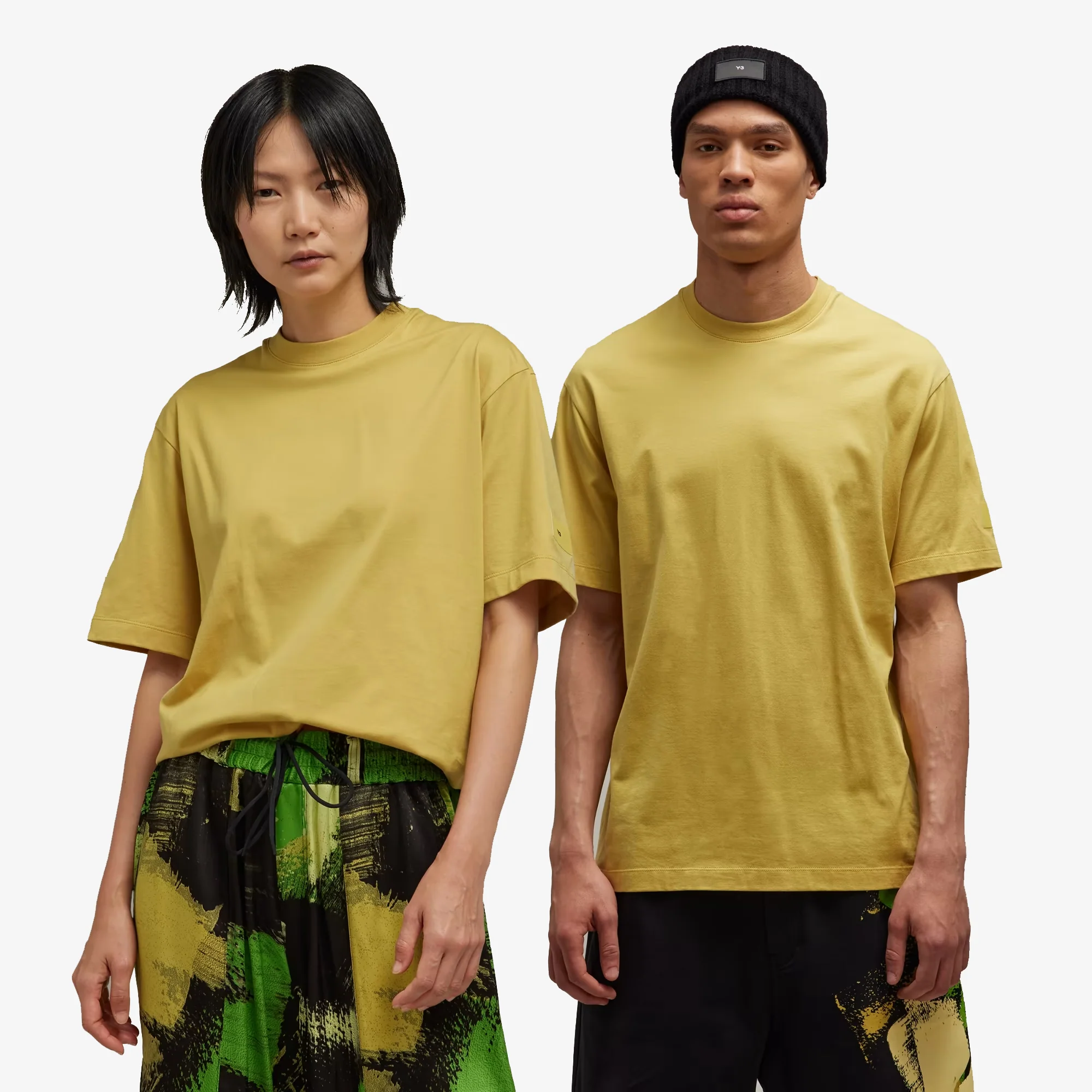 Y-3 | RELAXED SHORT SLEEVE TEE { BLANCH YELLOW