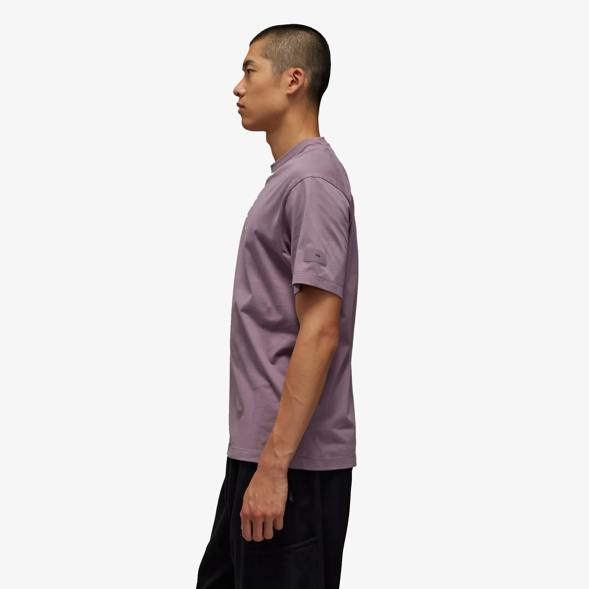 Y-3 | RELAXED SHORT SLEEVE TEE { LEGACY PURPLE - Image 4