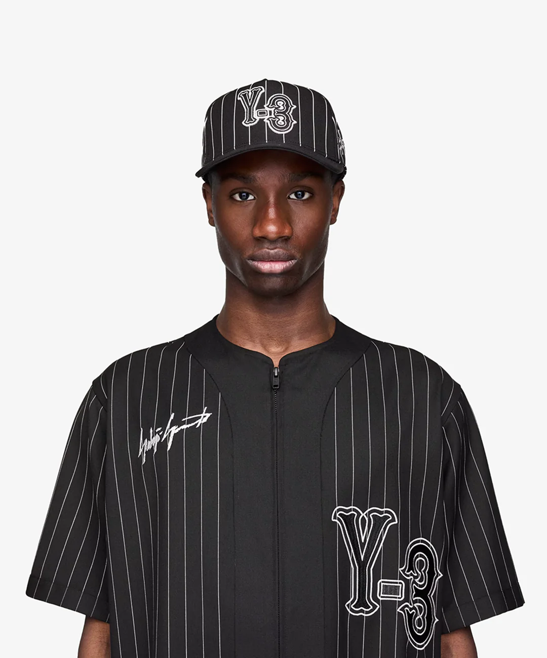 Y-3 | Y-3 ELITE 5 BASEBALL SHIRT { BLACK - Image 3