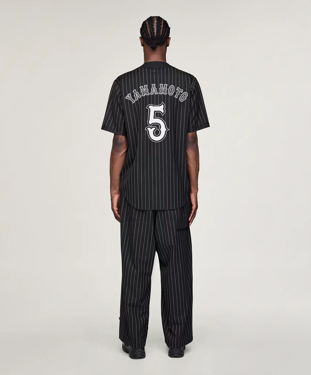 Y-3 | Y-3 ELITE 5 BASEBALL SHIRT { BLACK - Image 6
